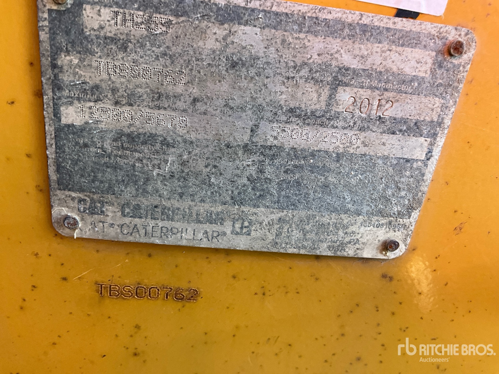 2012 Caterpillar TH255