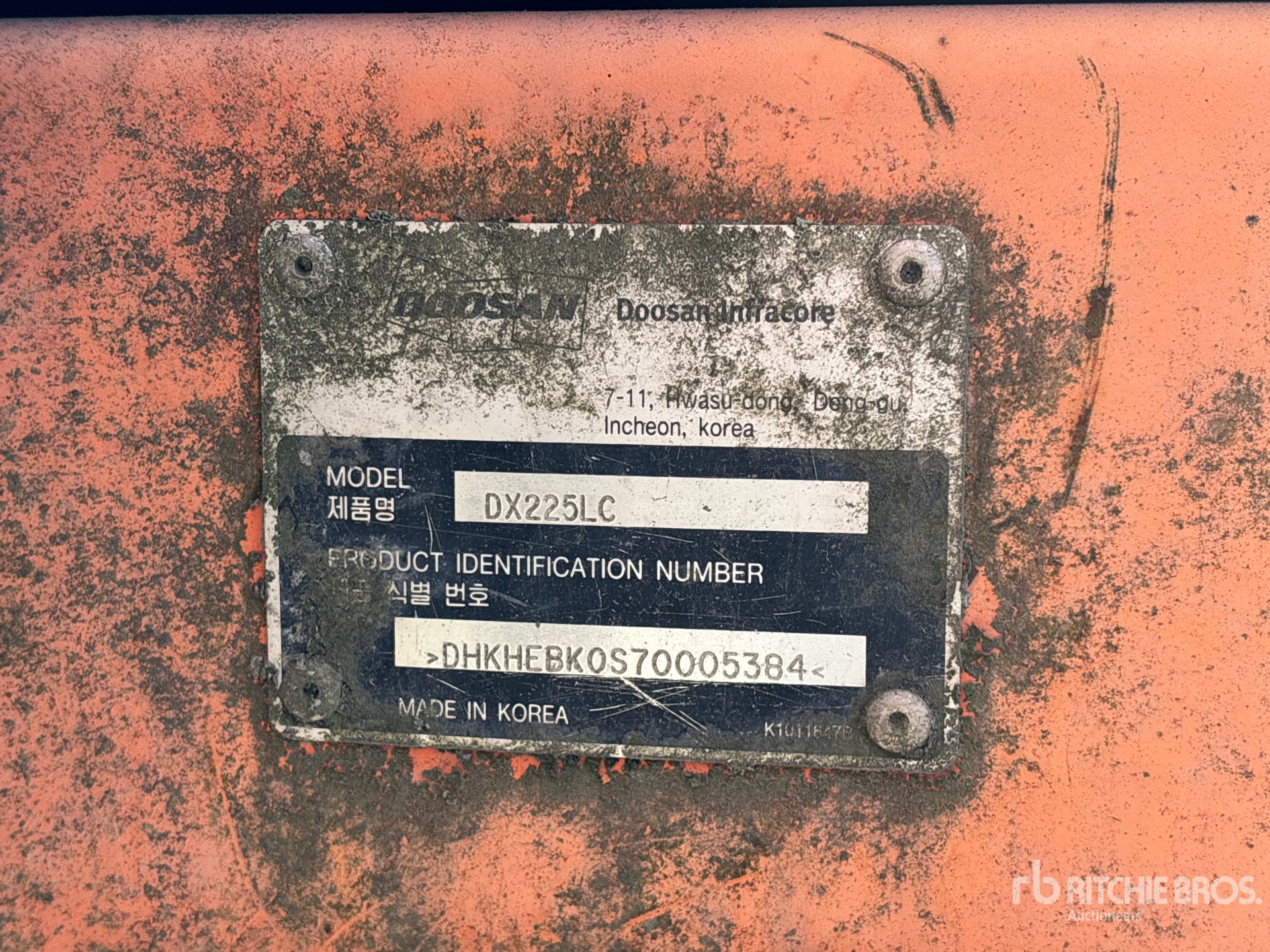 2012 Doosan DX225 LC