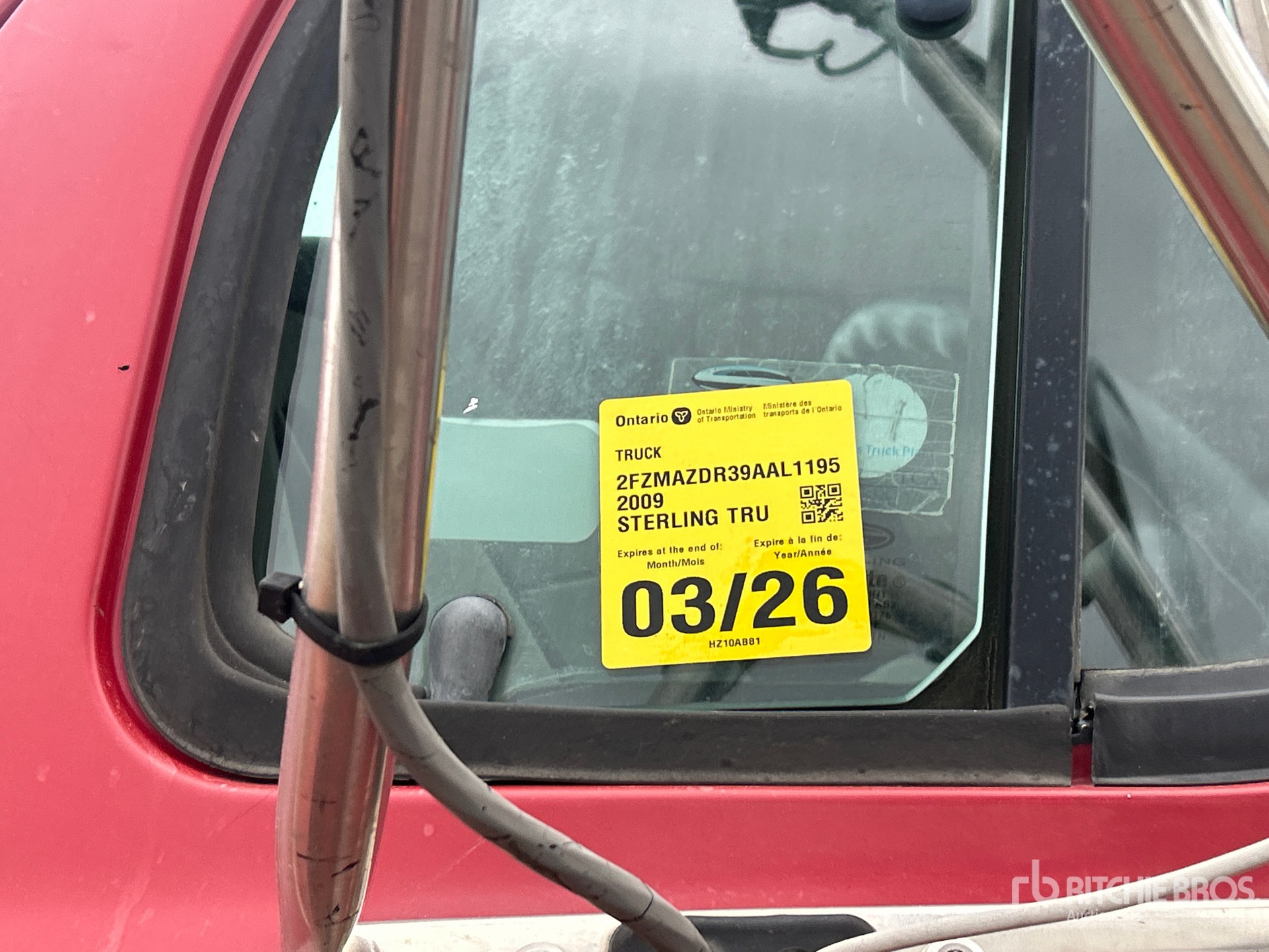 2009 Sterling L9500