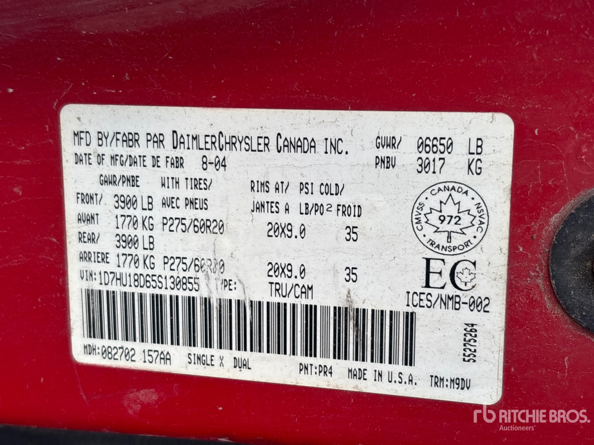 2005 Dodge RAM 1500