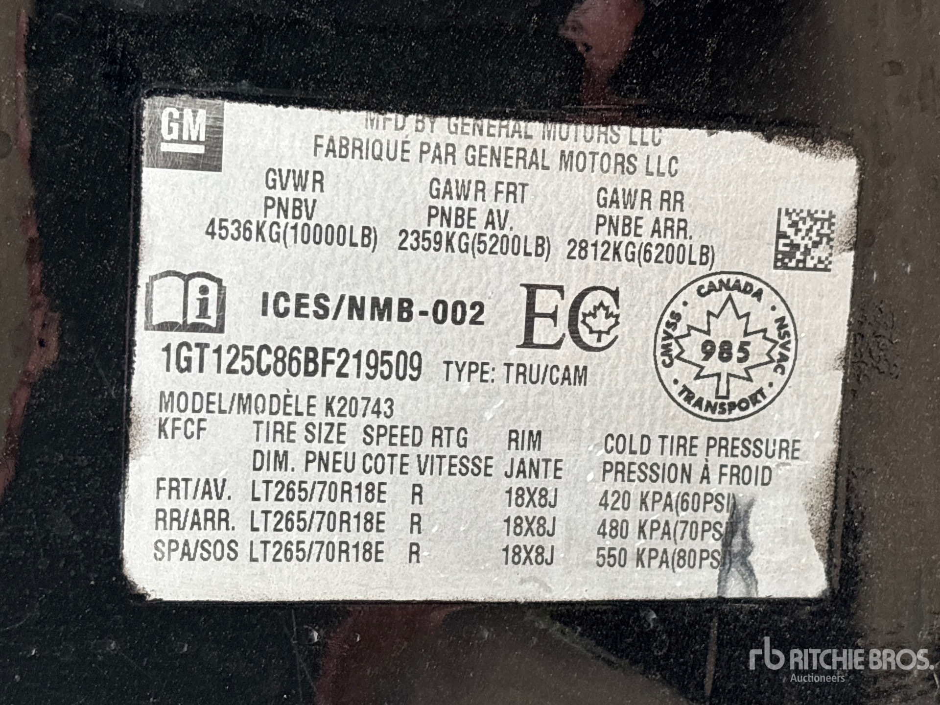2011 GMC SIERRA 2500HD