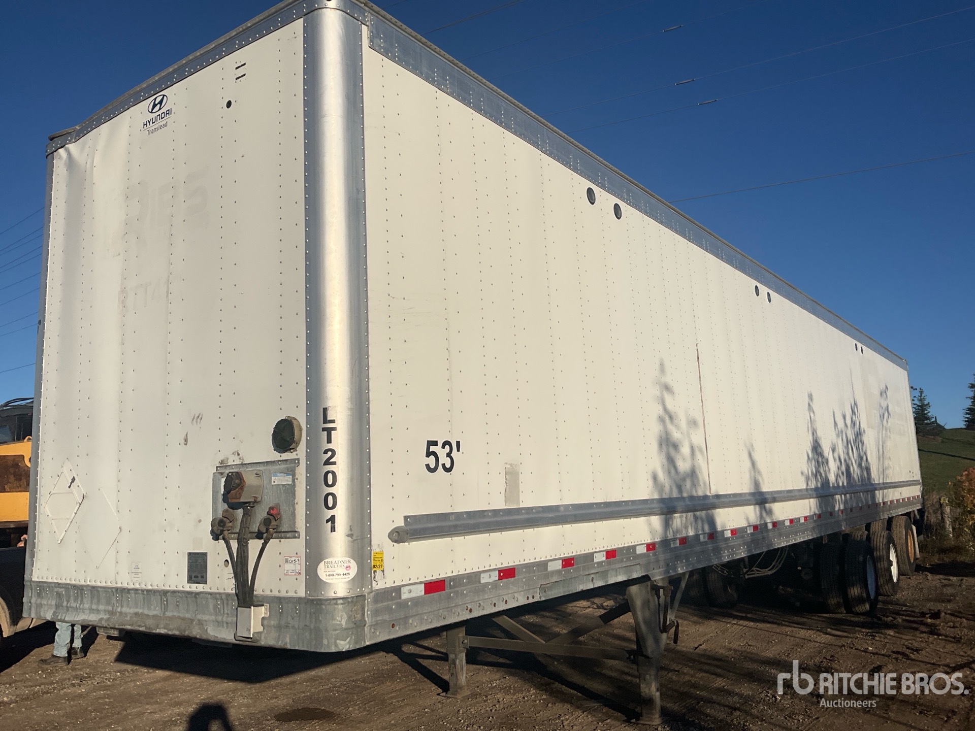 2020 Hyundai 53 FT X 102 IN TRI/A