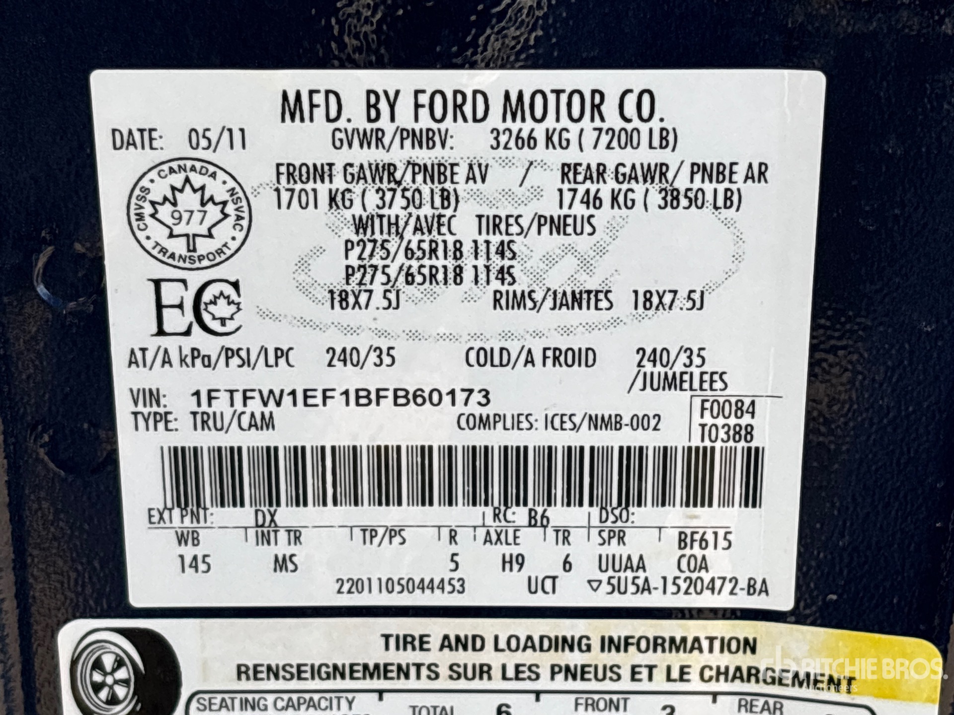 2011 Ford F-150