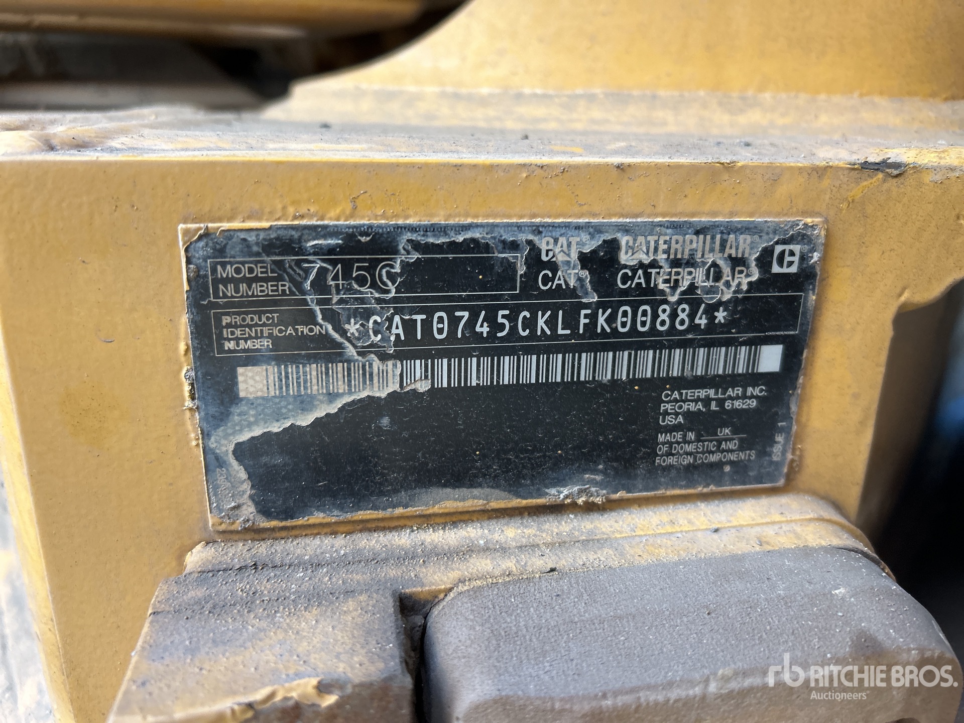 2016 Caterpillar 745C