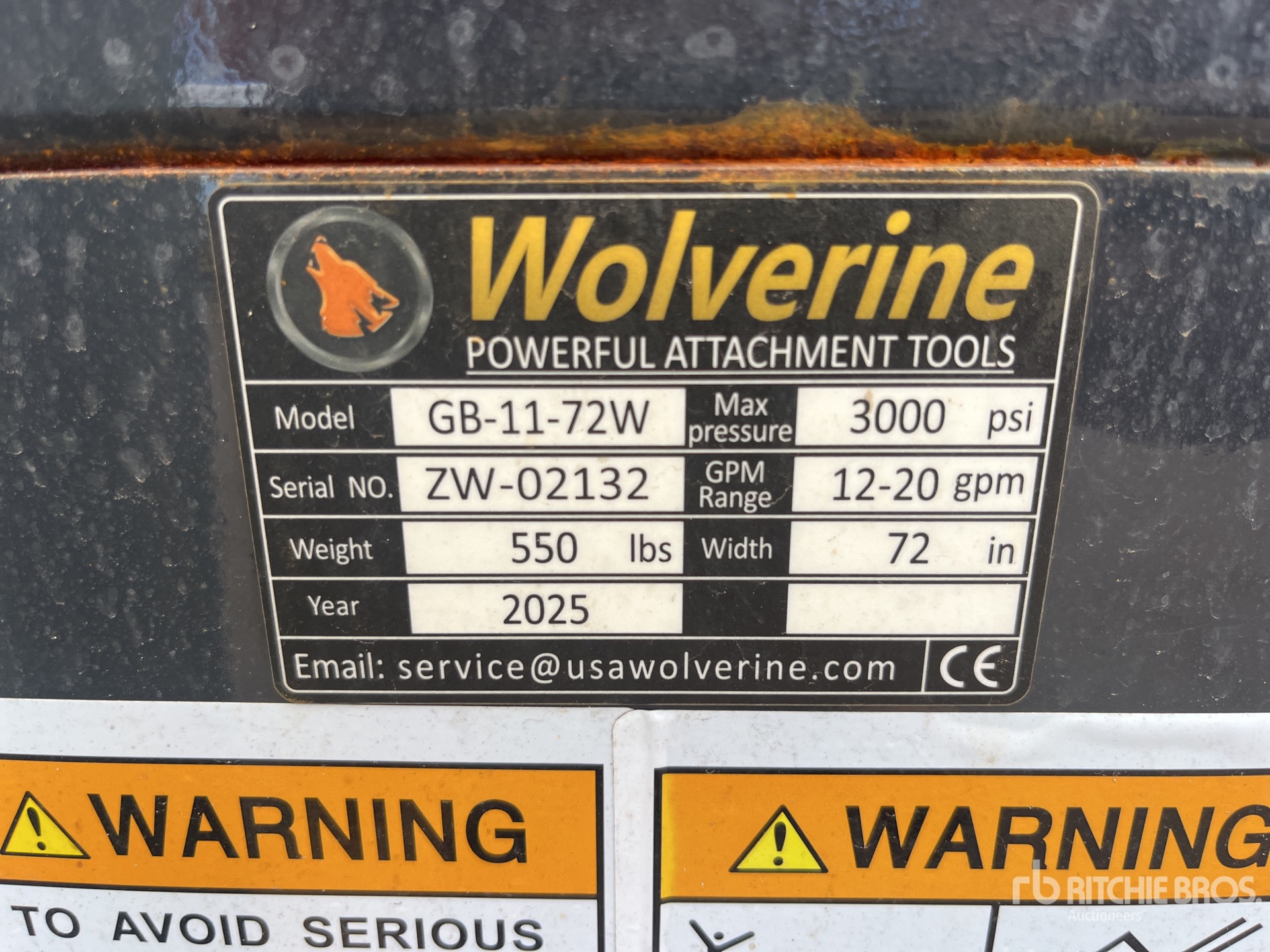 2025 Wolverine GB-11-72W