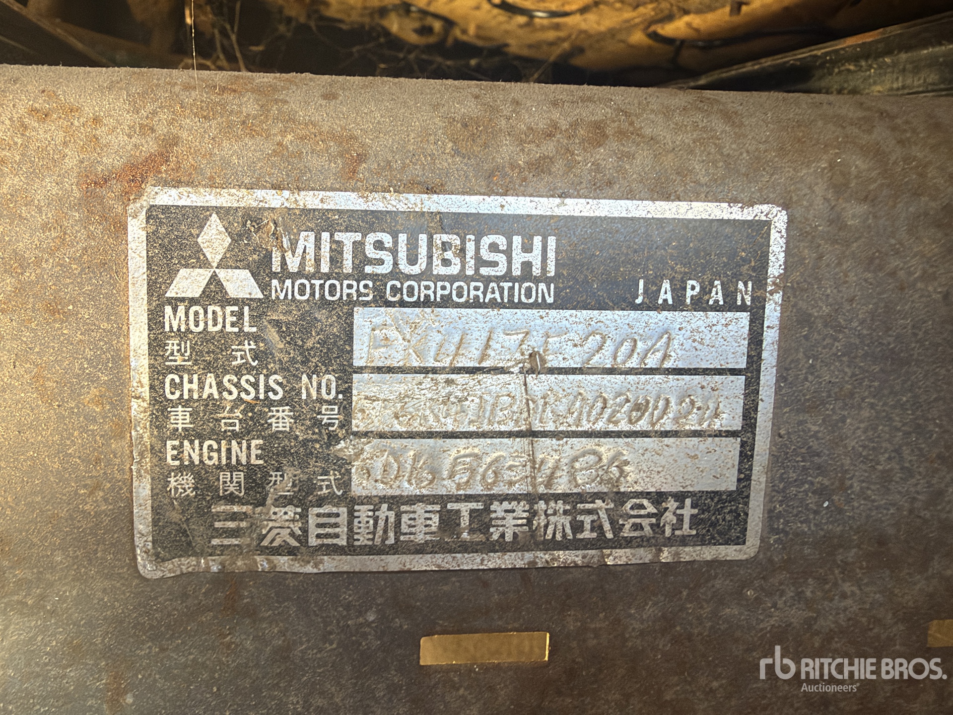 1989 Mitsubishi FK417F20A