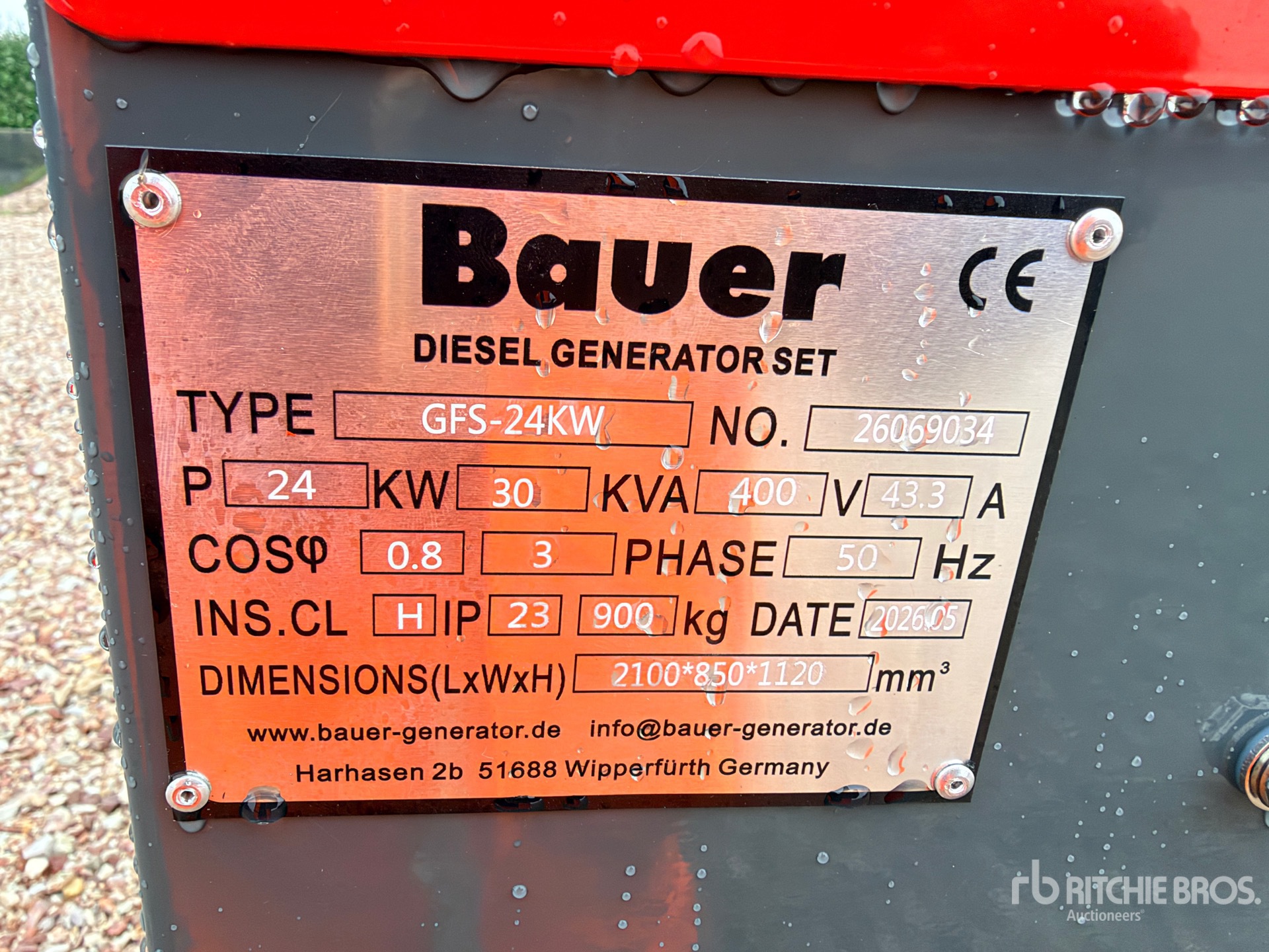 2026 Bauer GFS-24KW
