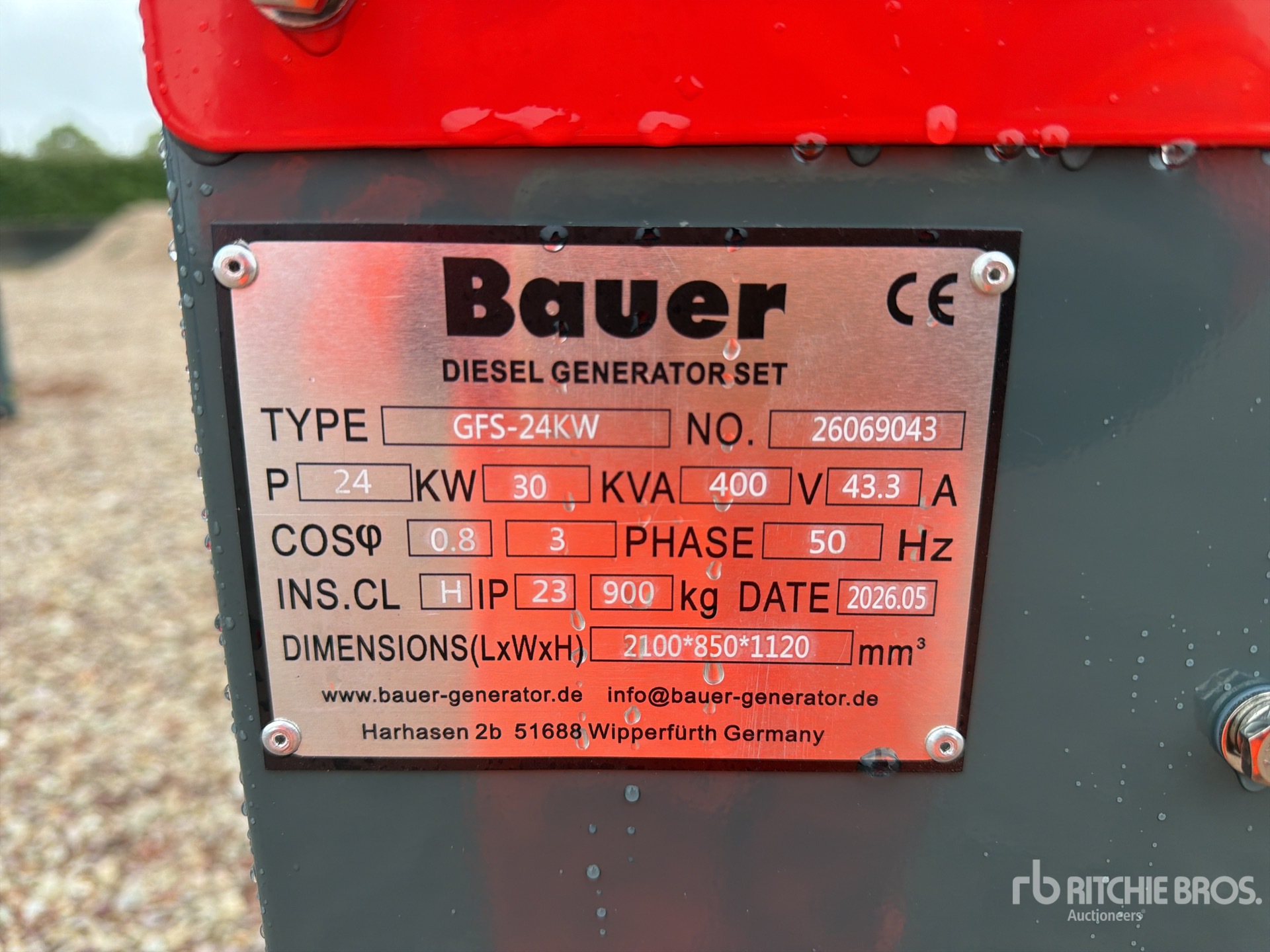 2026 Bauer GFS-24KW