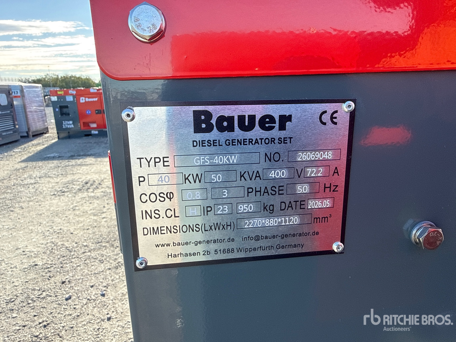 2026 Bauer GFS-40 ATS