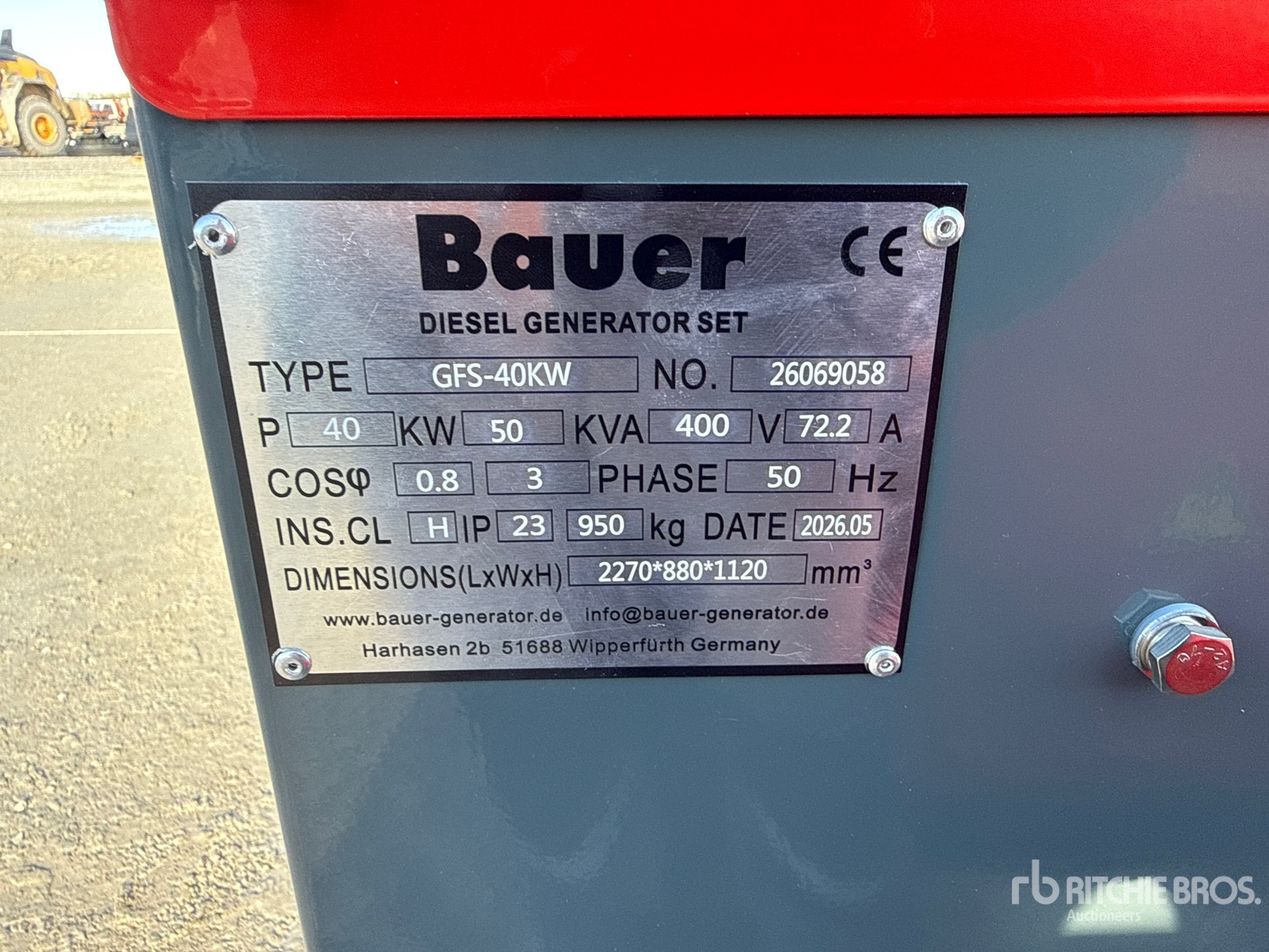 2026 Bauer GFS-40 ATS