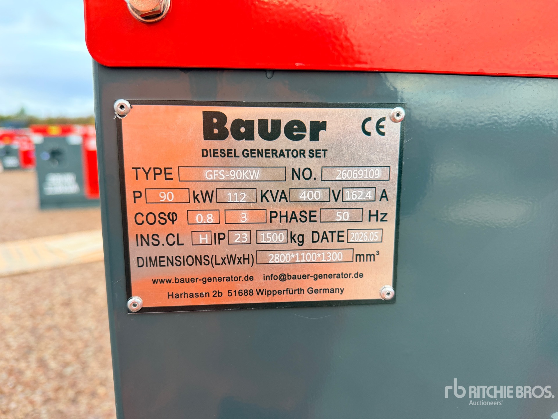 2026 Bauer GFS-90KW