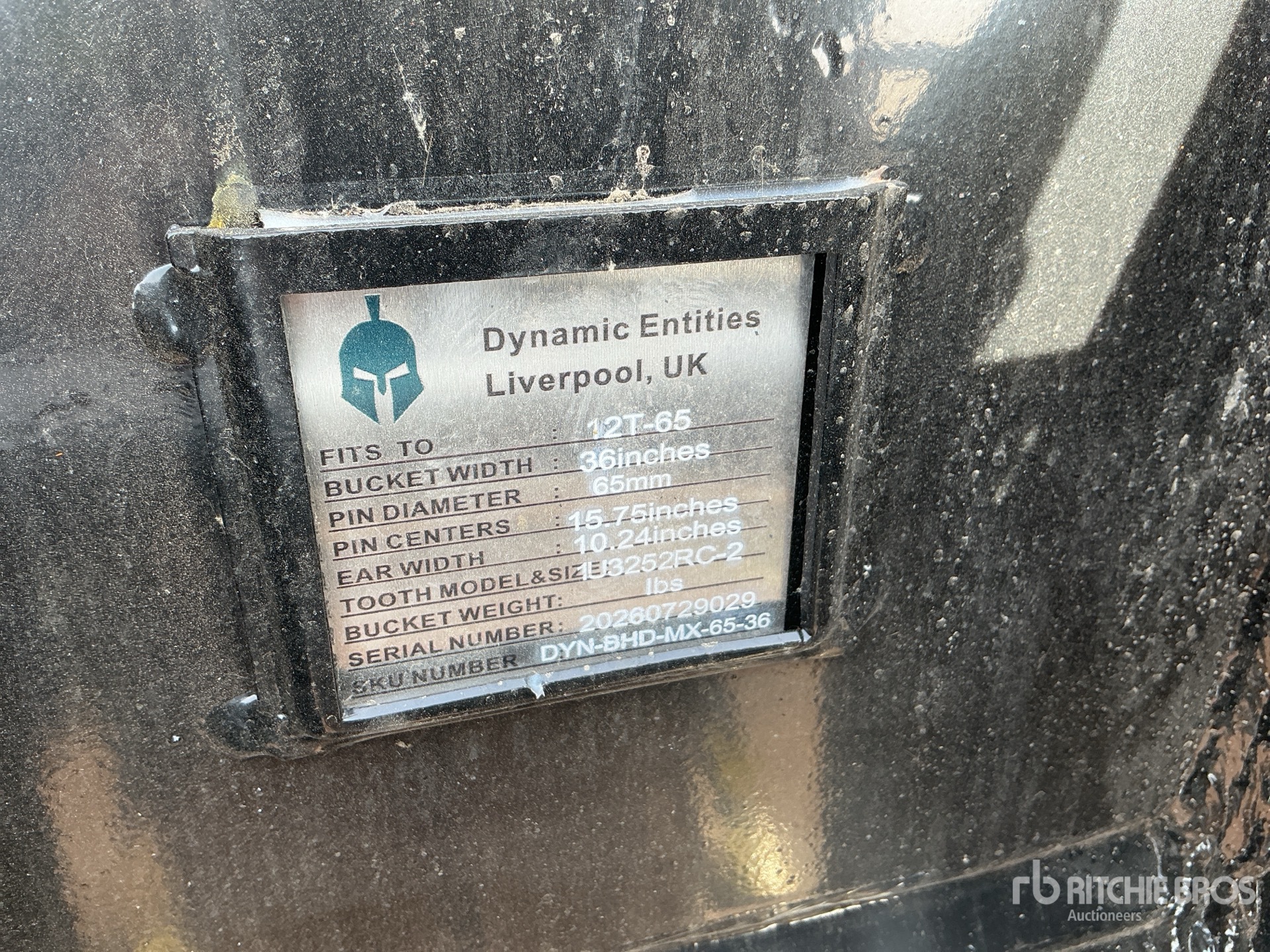 Trojan 36 IN DIGGING - FITS 65 MM CAT  ...