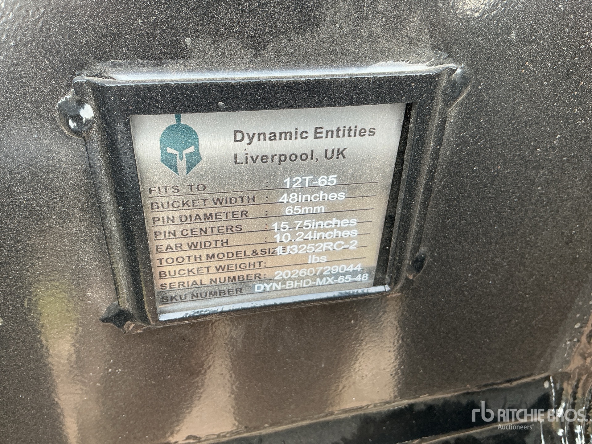 Trojan 48 IN DIGGING - FITS 65 MM CAT  ...
