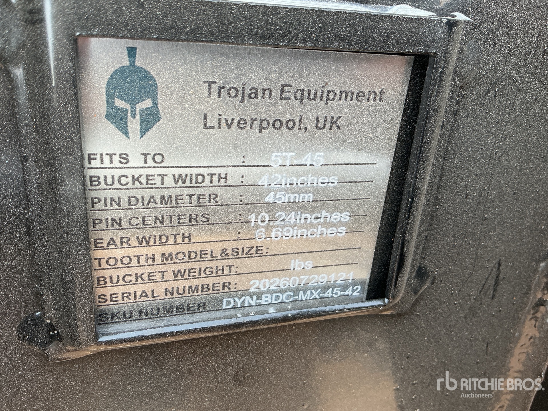 Trojan 42 IN CLEANUP - FITS 80 MM CAT  ...