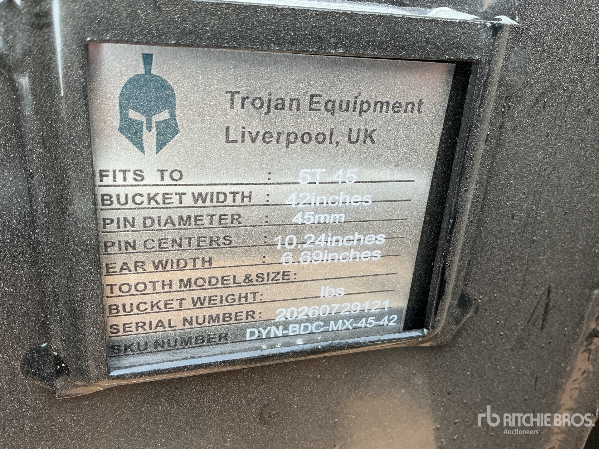 Trojan 42 IN CLEANUP - FITS 80 MM CAT  ...