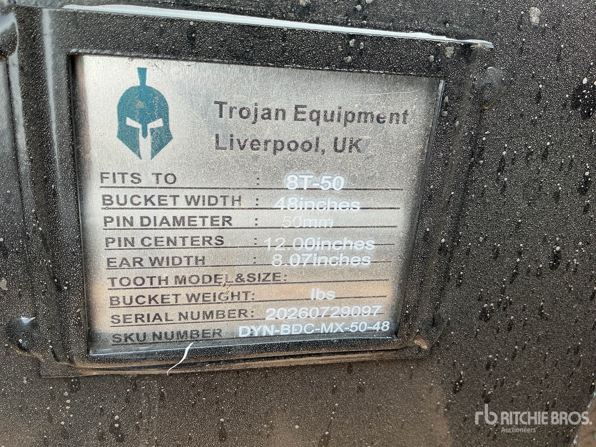Trojan 48 IN CLEANUP - FITS 80 MM CAT  ...