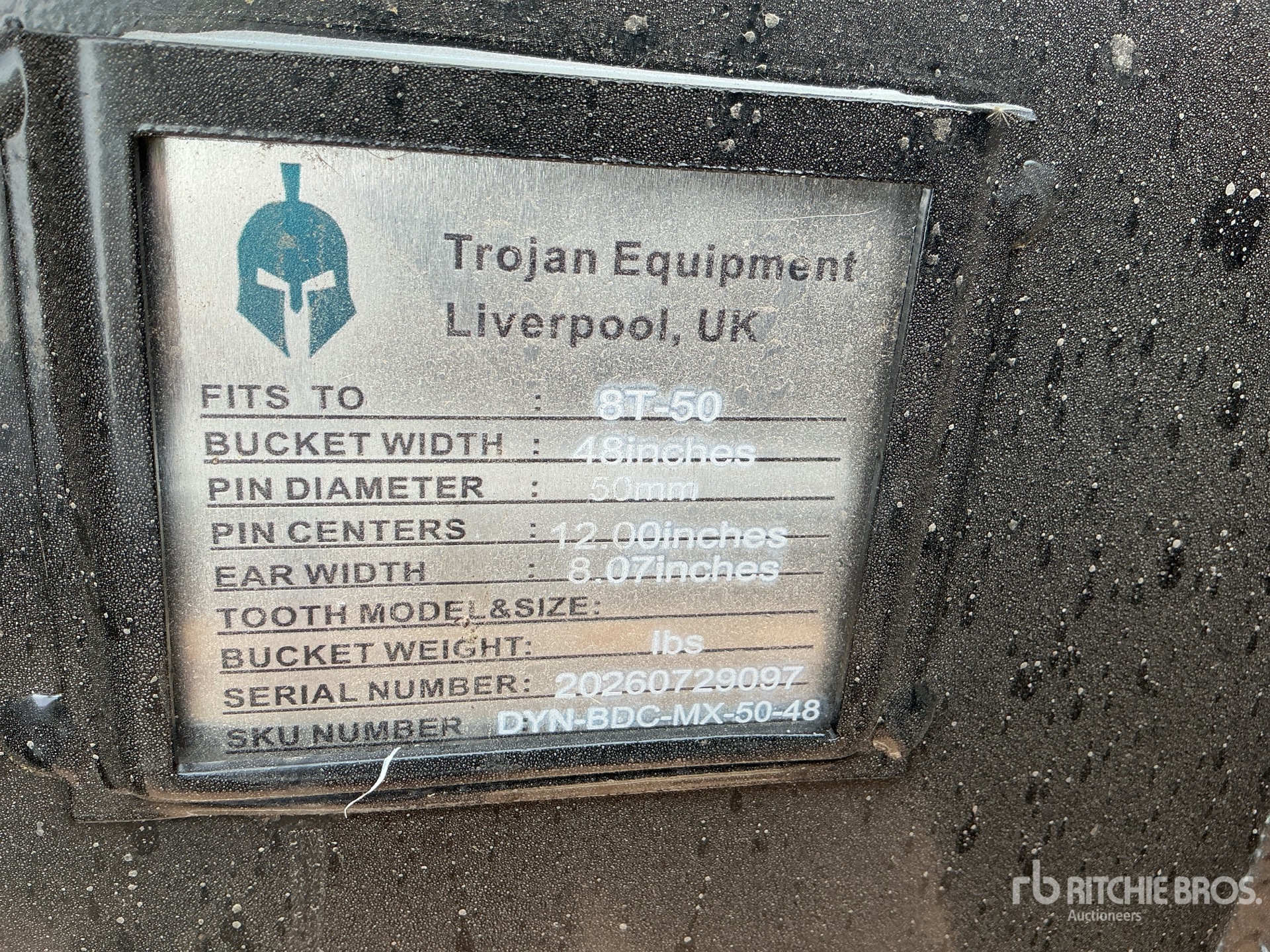 Trojan 48 IN CLEANUP - FITS 80 MM CAT  ...