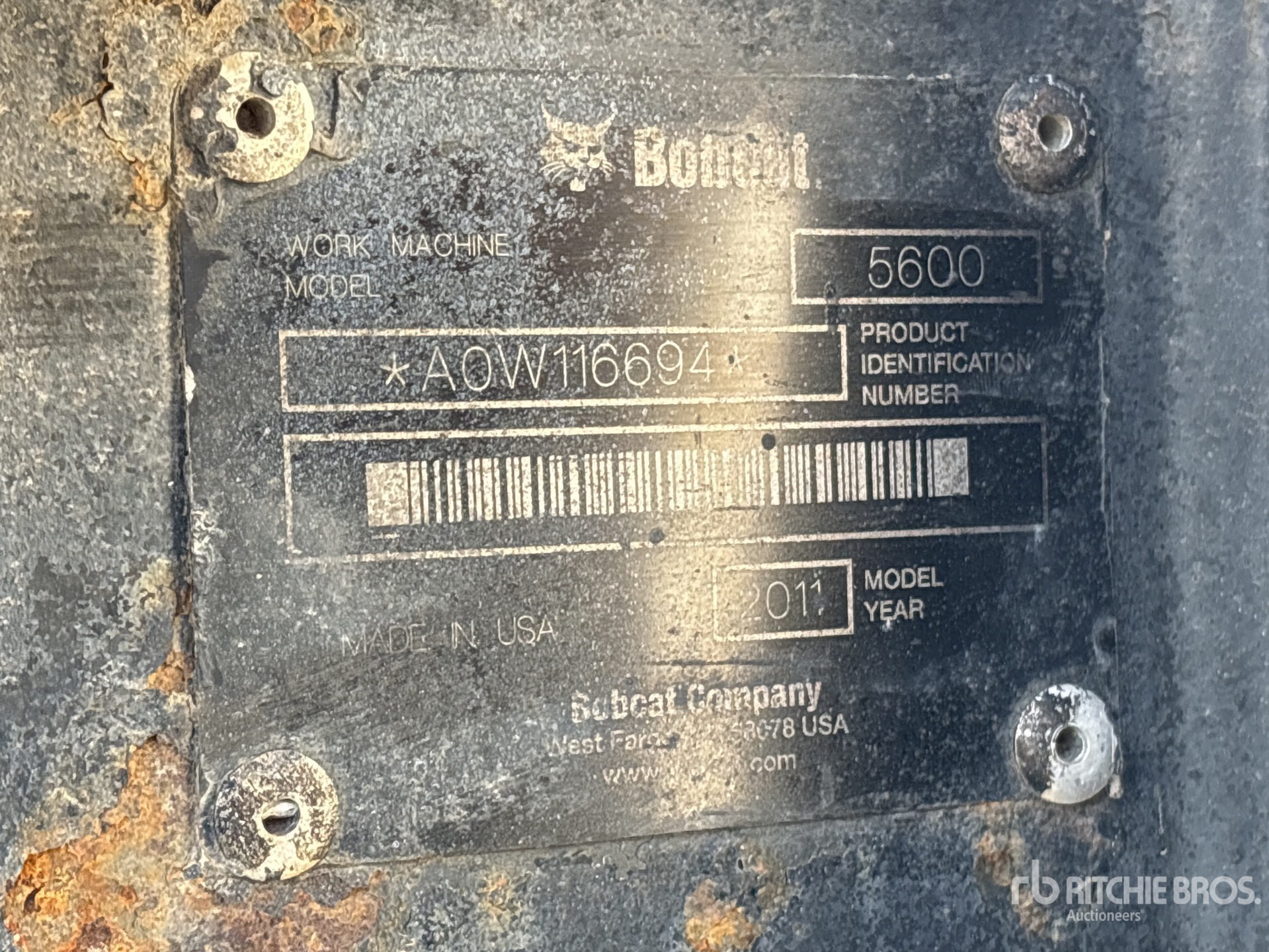 2011 Bobcat 5600 TOOLCAT