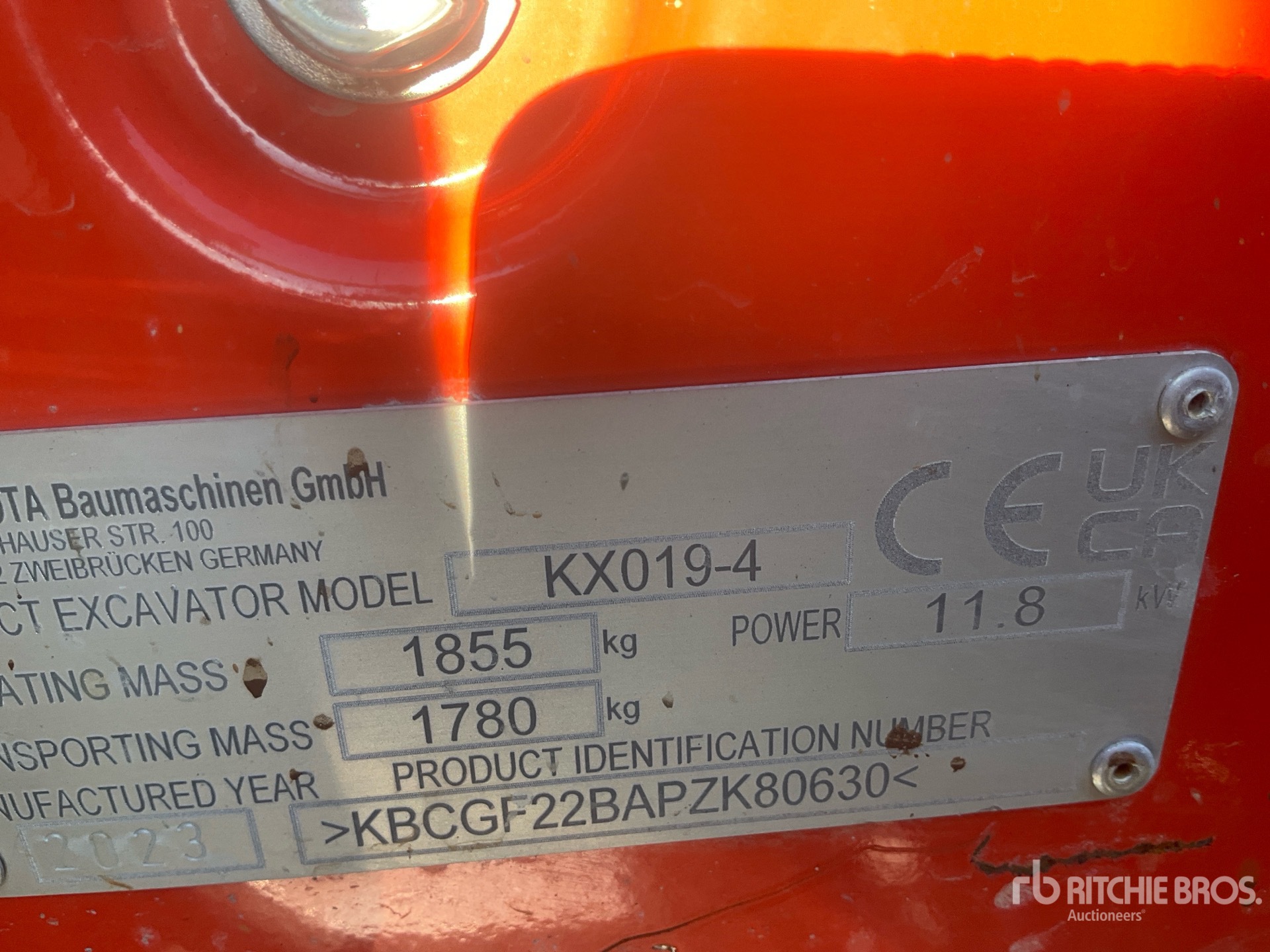 2023 Kubota KX019-4