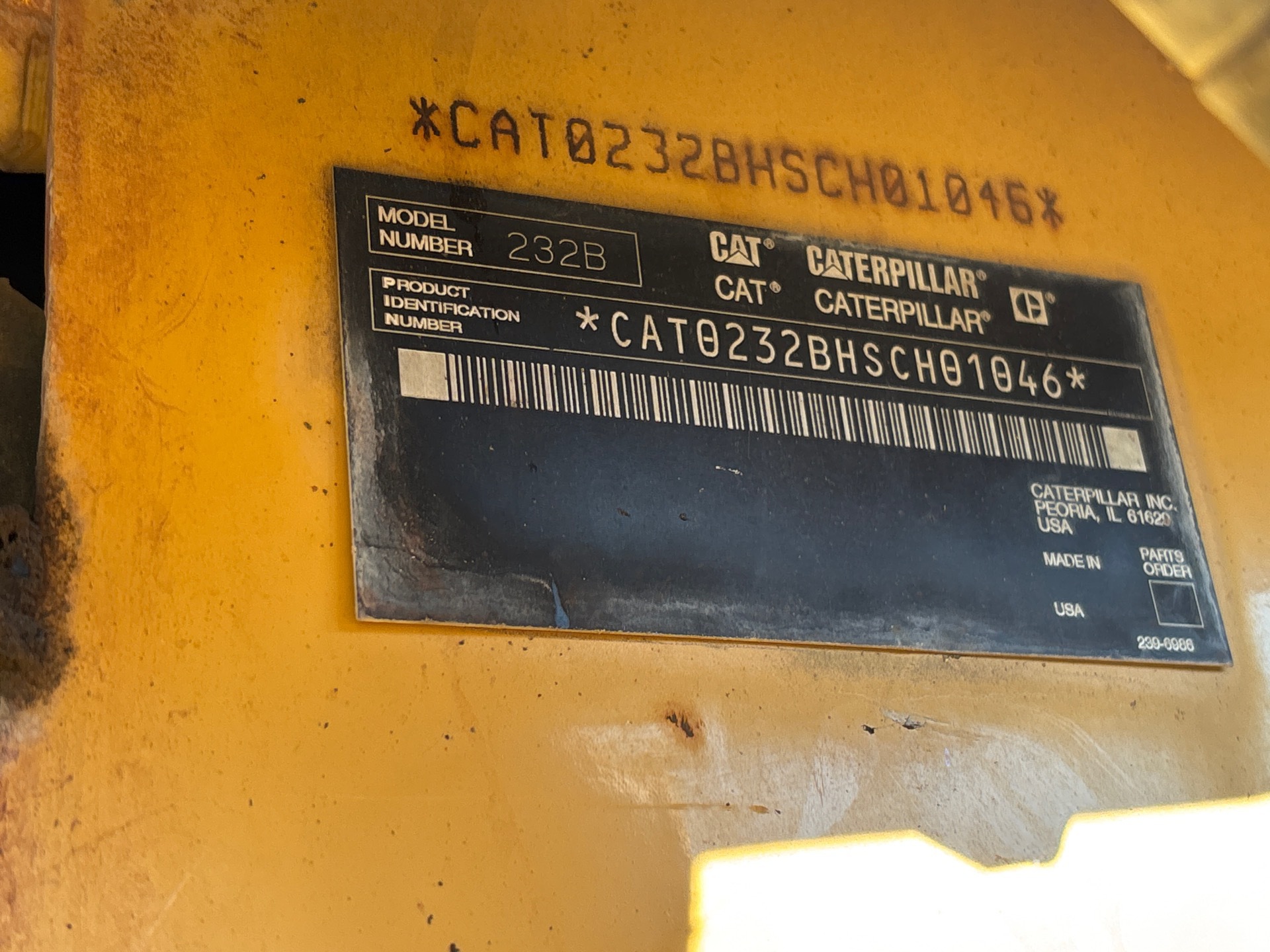 2005 Caterpillar 232B