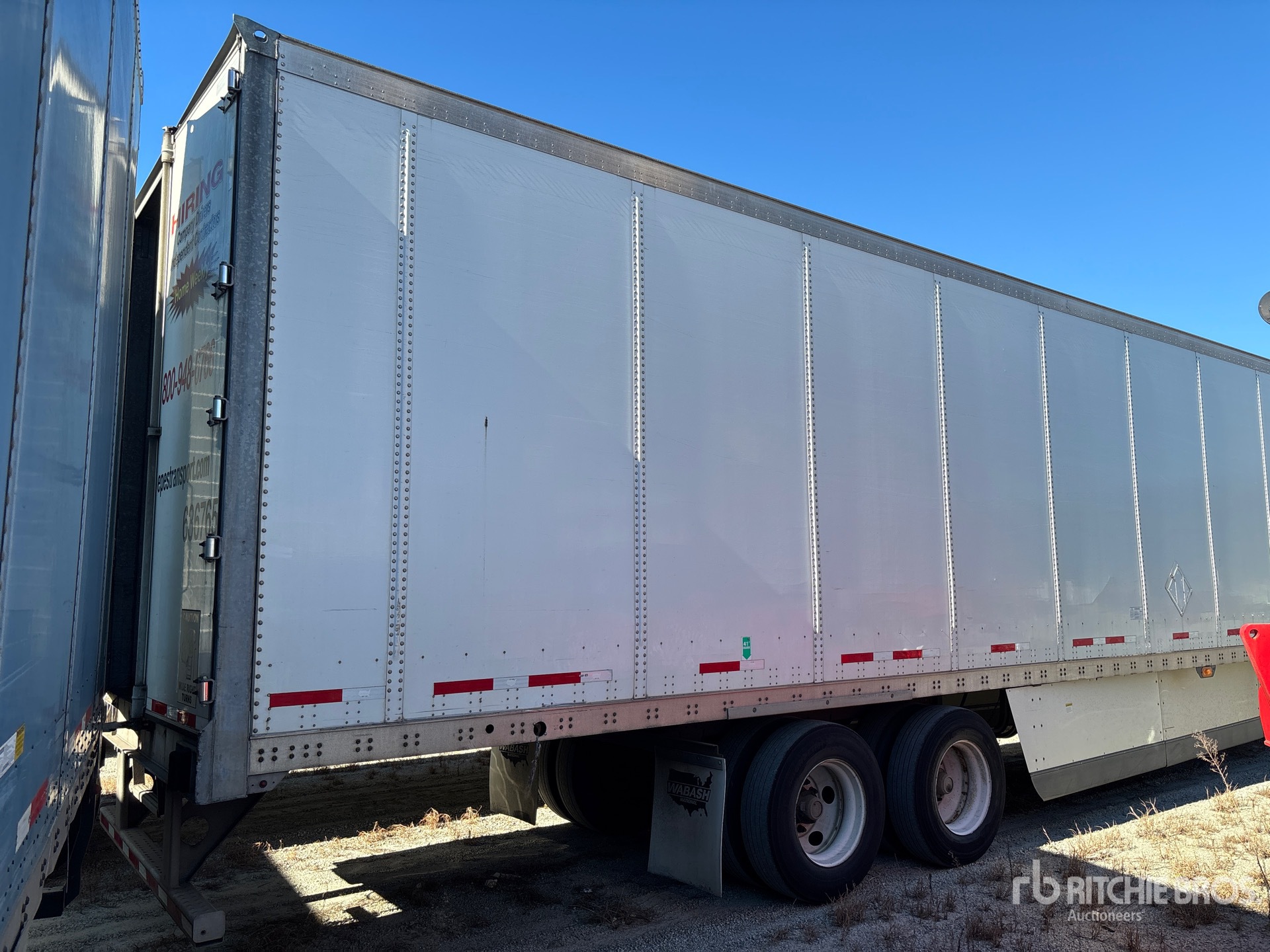 2017 Wabash 53 ft x 102 in T/A