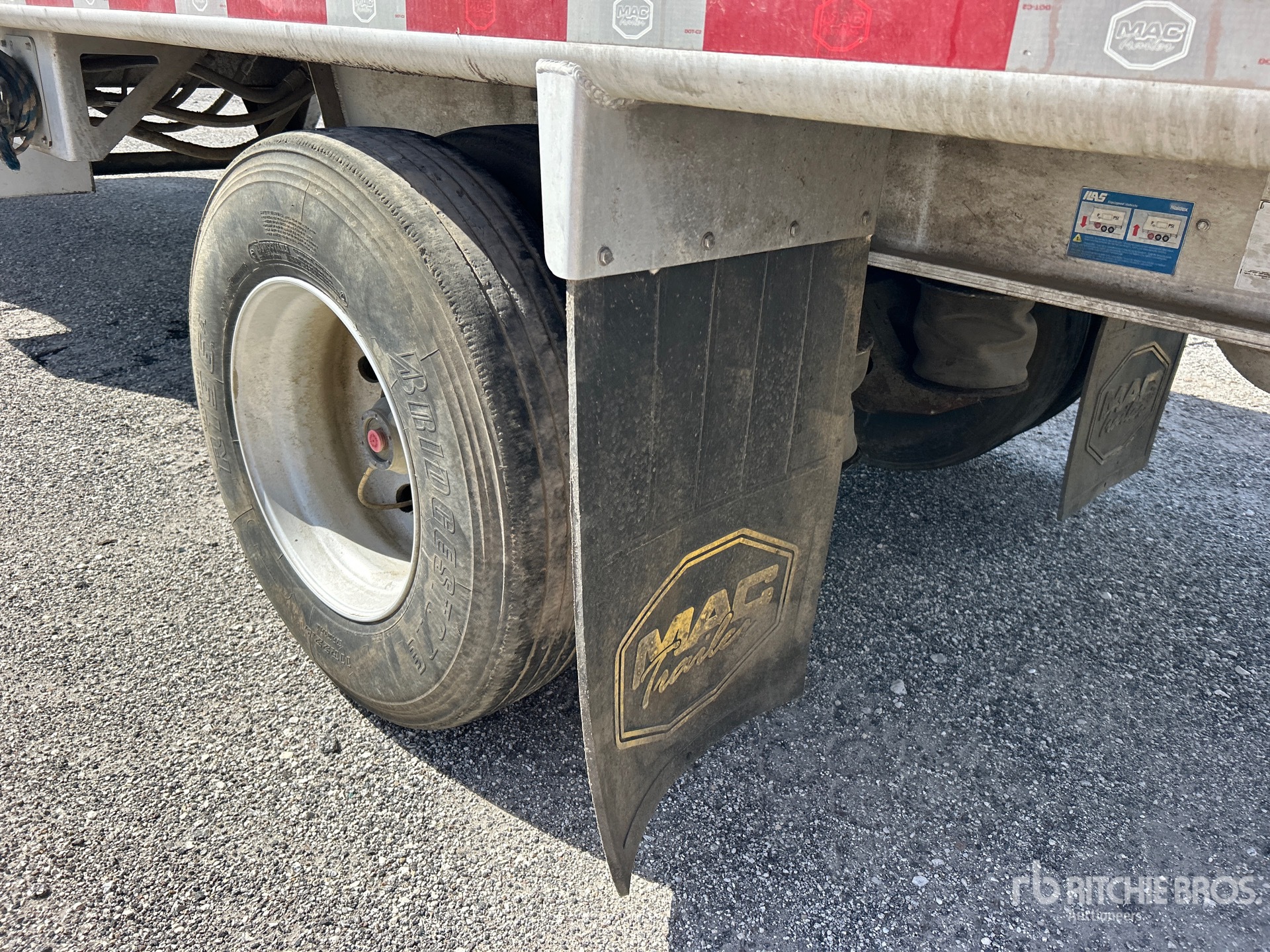 2021 Mac T/A SPREAD AXLE ALUMINUM OPEN T ...