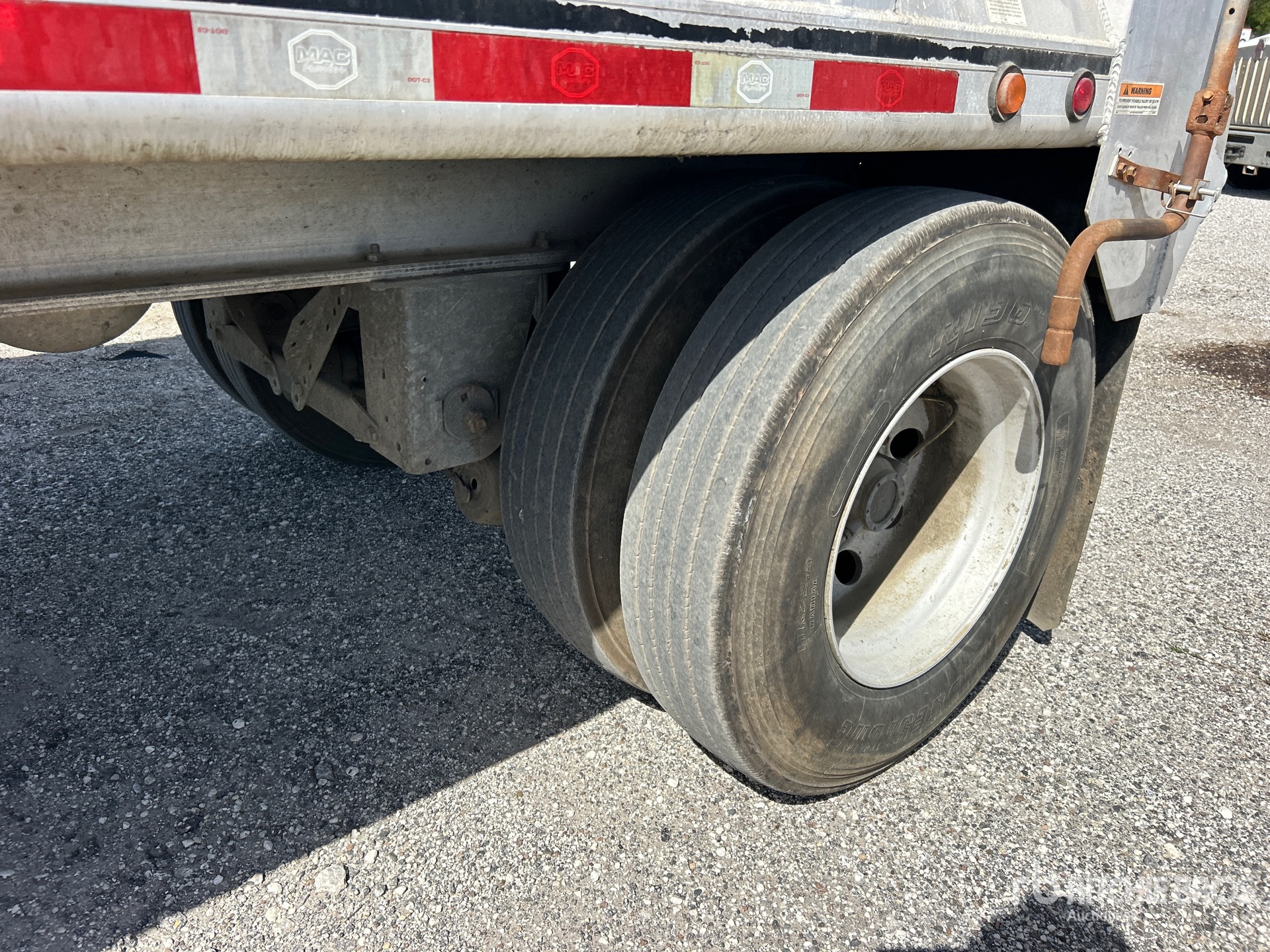 2021 Mac T/A SPREAD AXLE ALUMINUM OPEN T ...