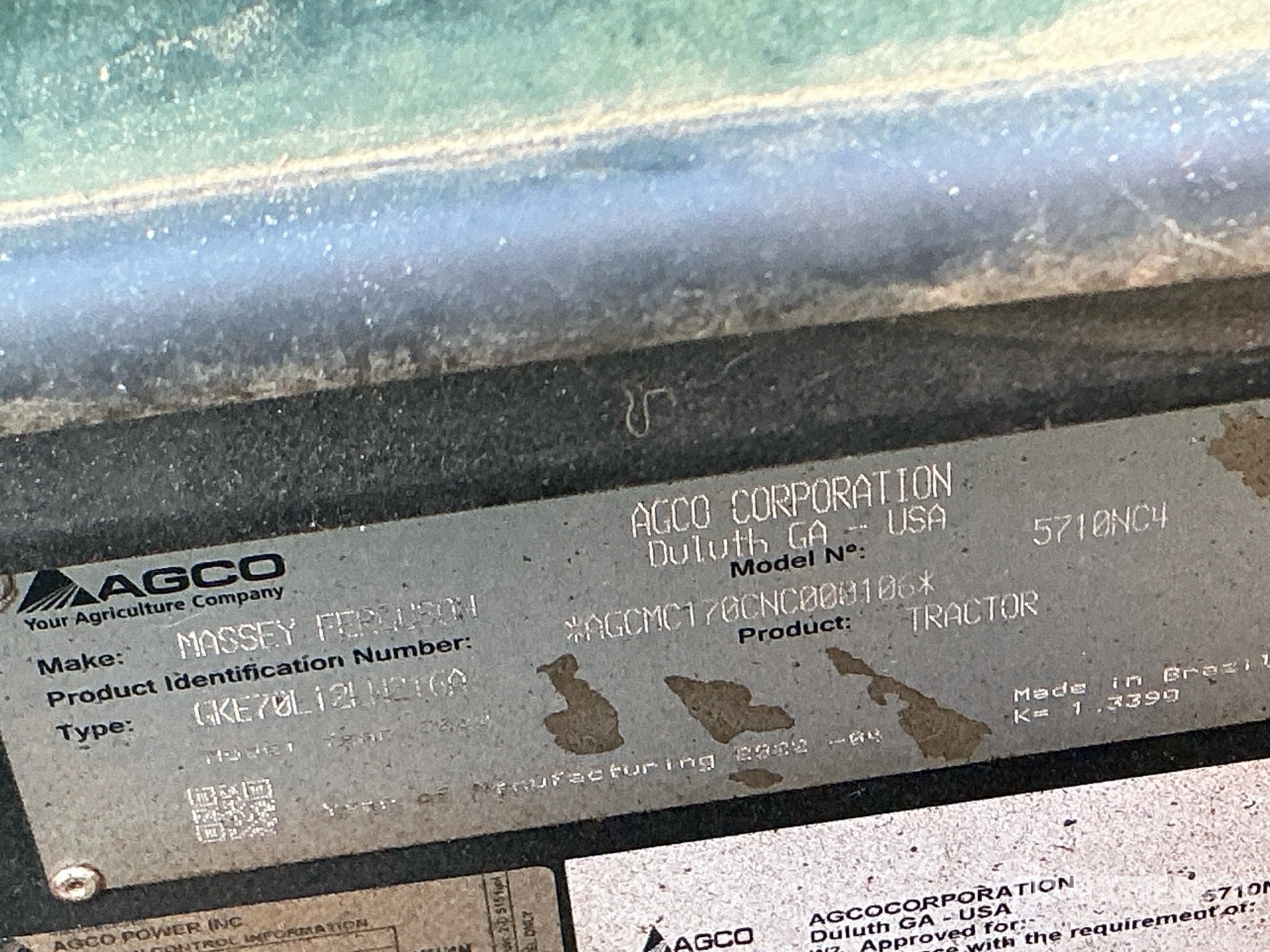 2022 Massey Ferguson 5710