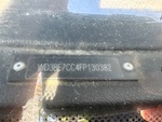 General Appearance with Frame Stamp Serial Number/VIN Photo