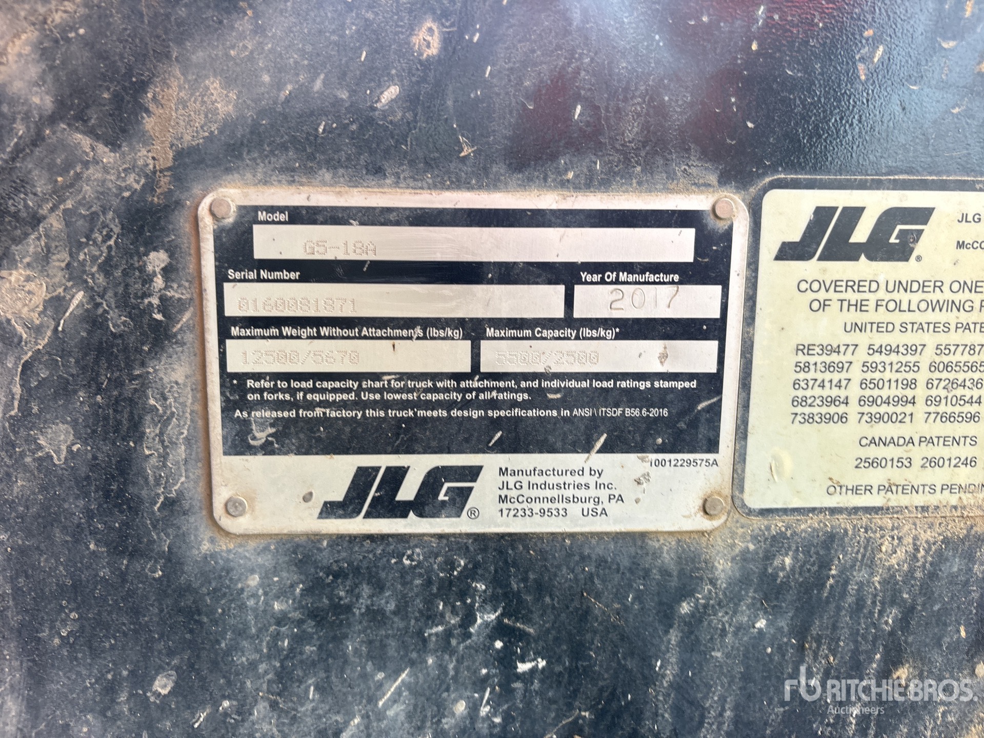 2017 JLG G5-18A