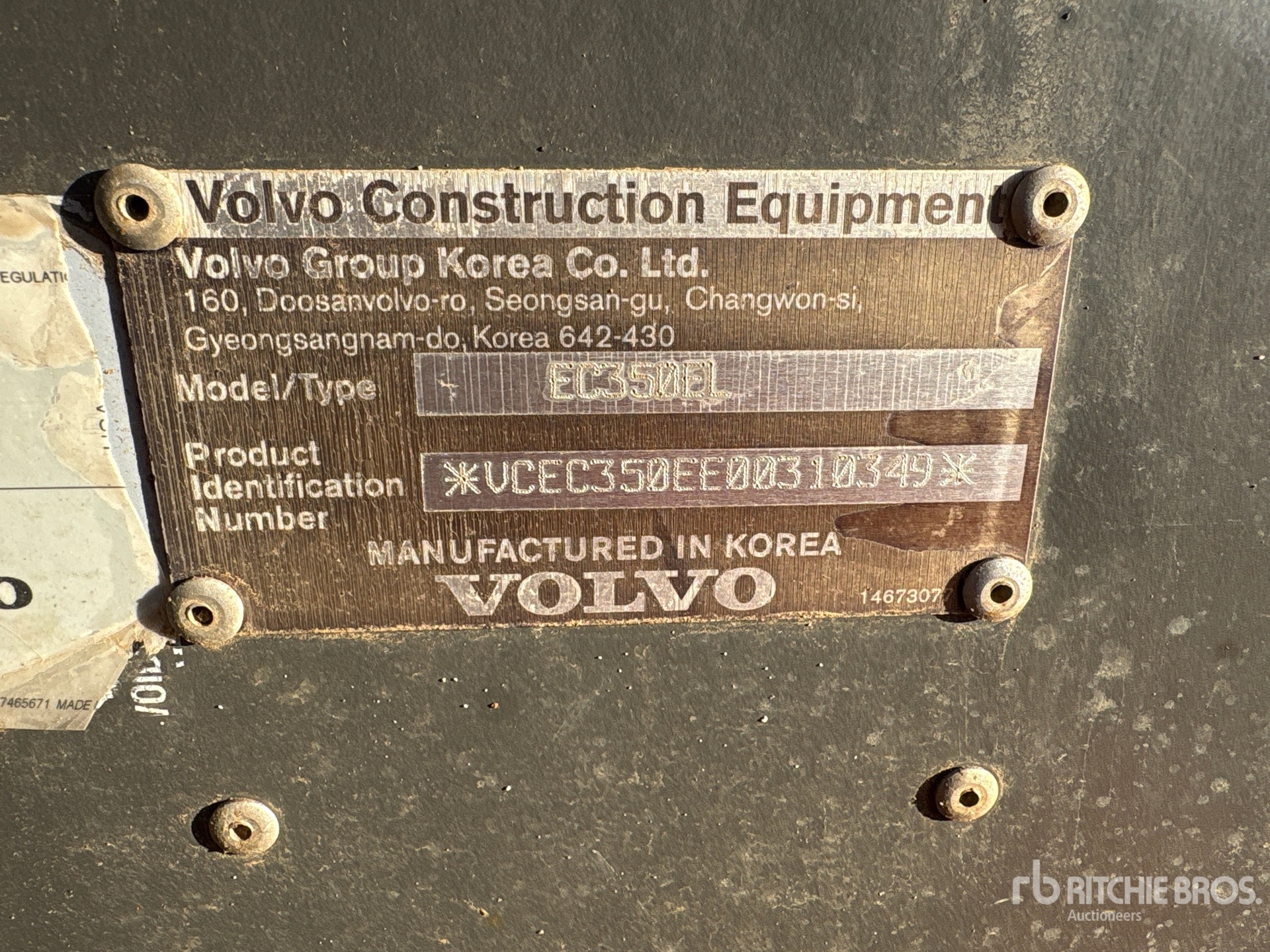2017 Volvo EC350E