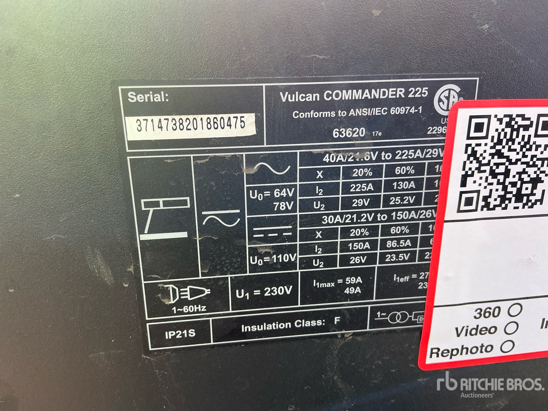 Vulcan 255 A SKID-MOUNTED STICK