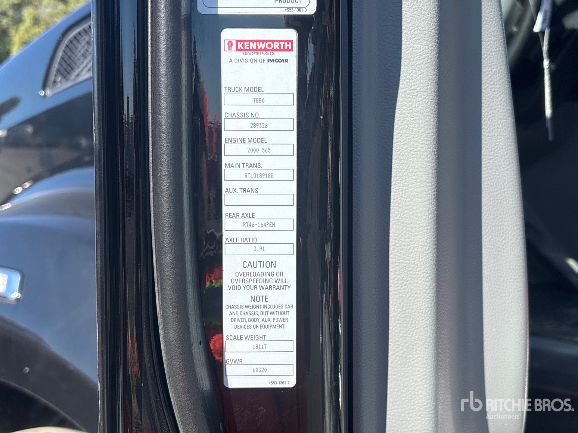 2020 Kenworth T880