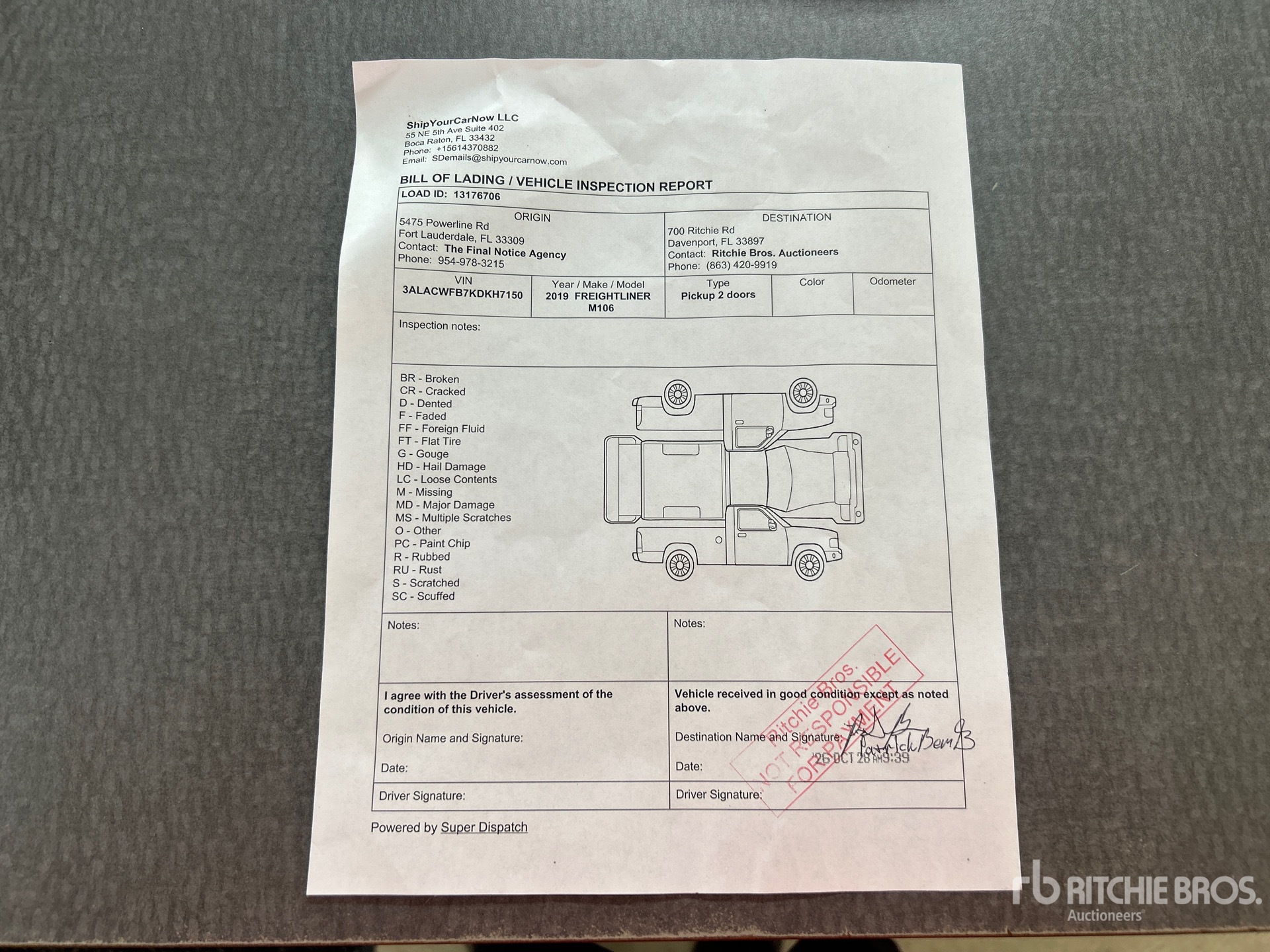 2019 Freightliner M2 106