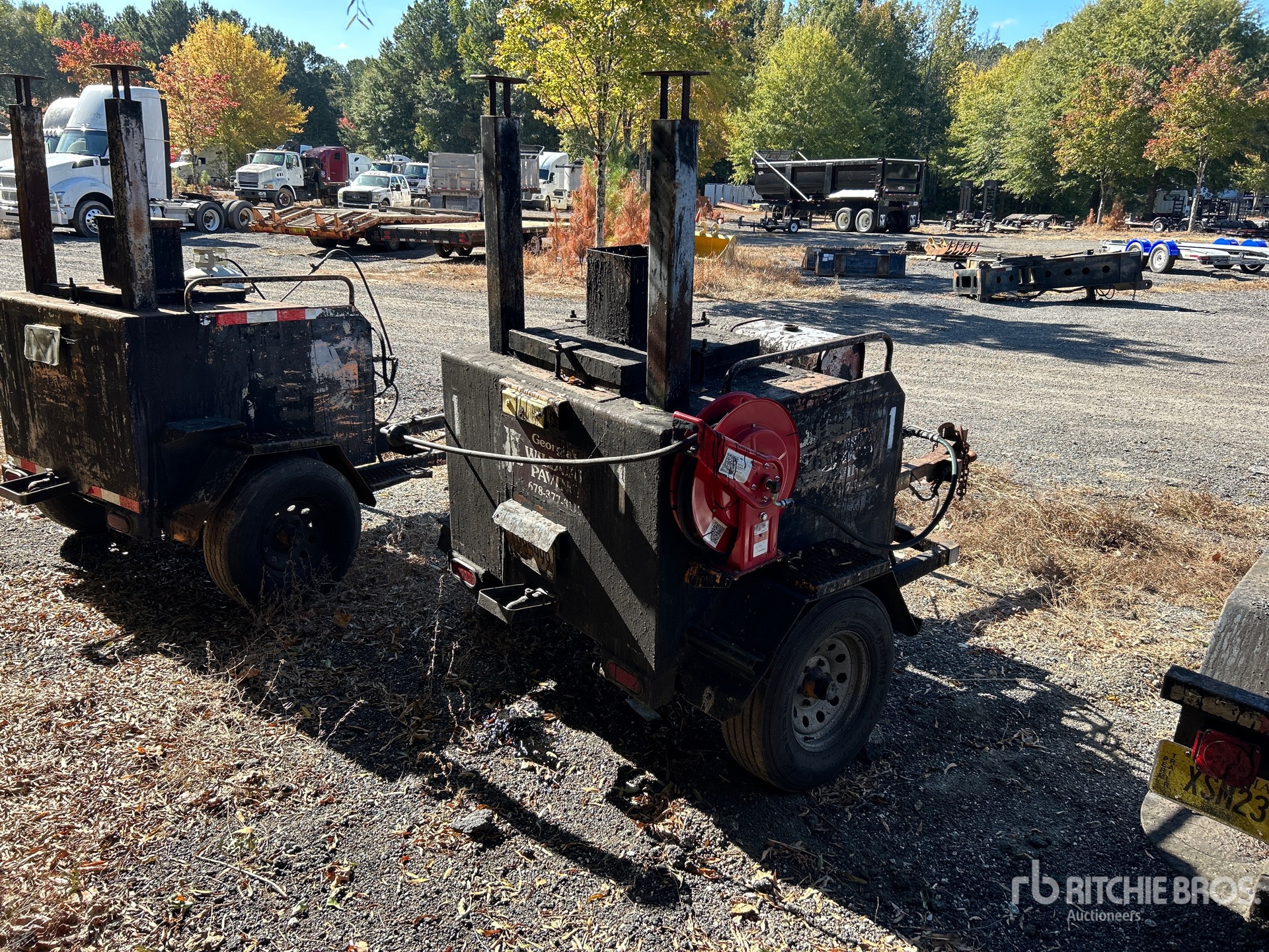Leeboy Towable Asphalt Sealcoating Trailer