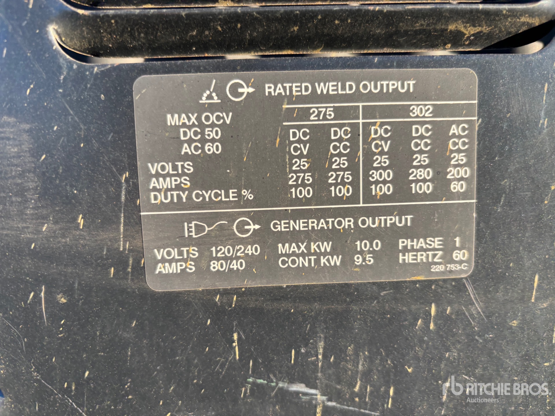 2005 Miller 280 A MULTI-PROCESS (INOPERABLE)