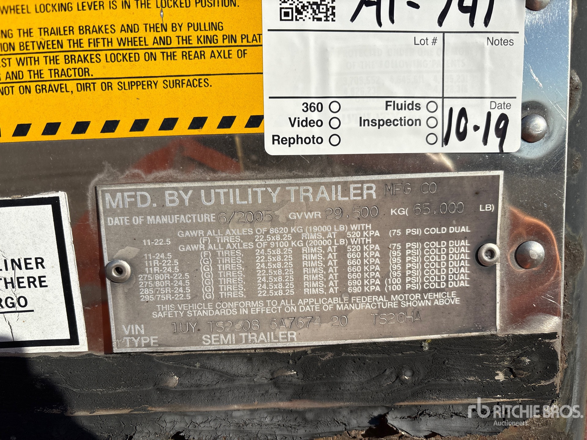 2006 Utility TS2CHA