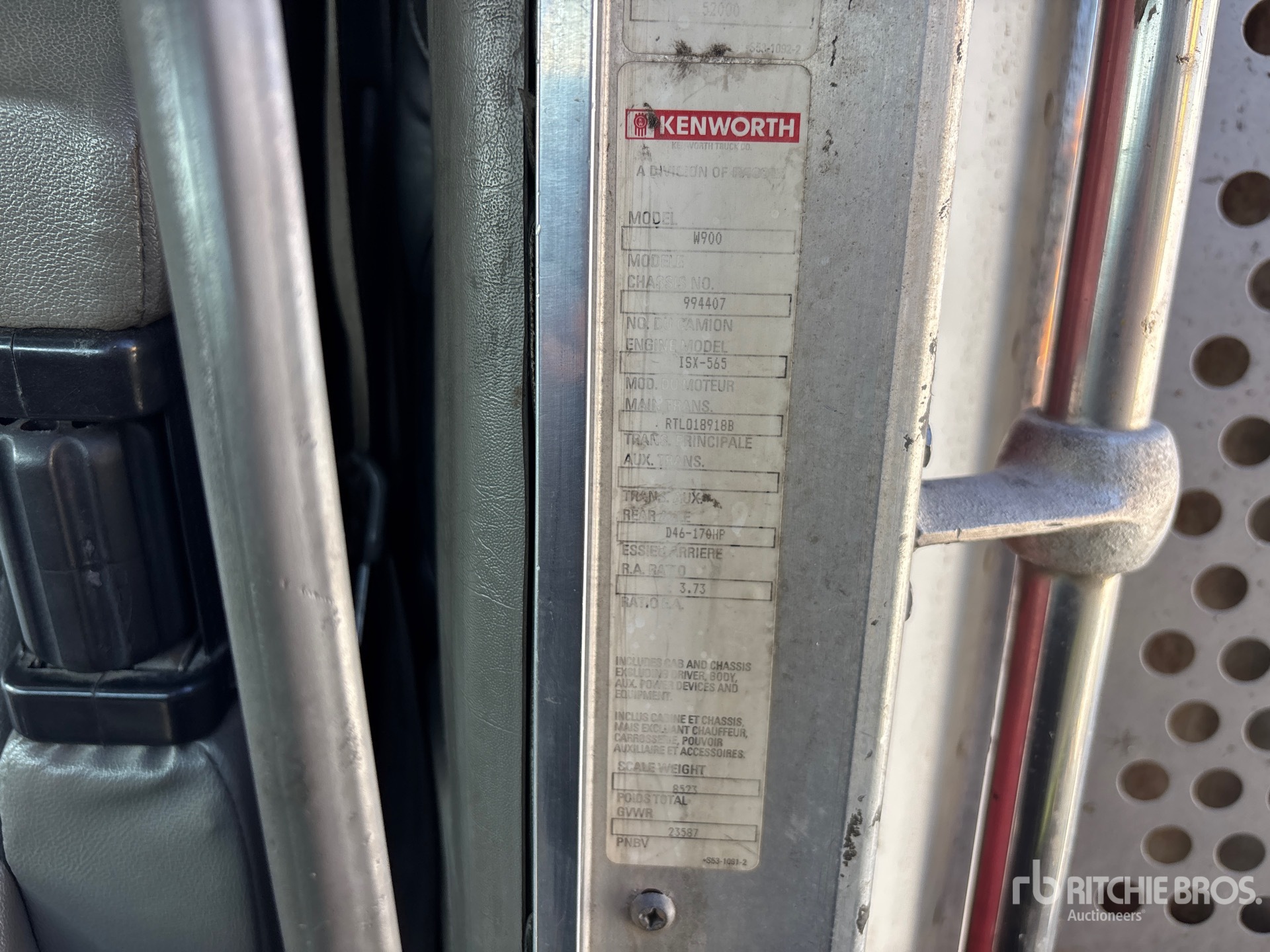 2007 Kenworth W900