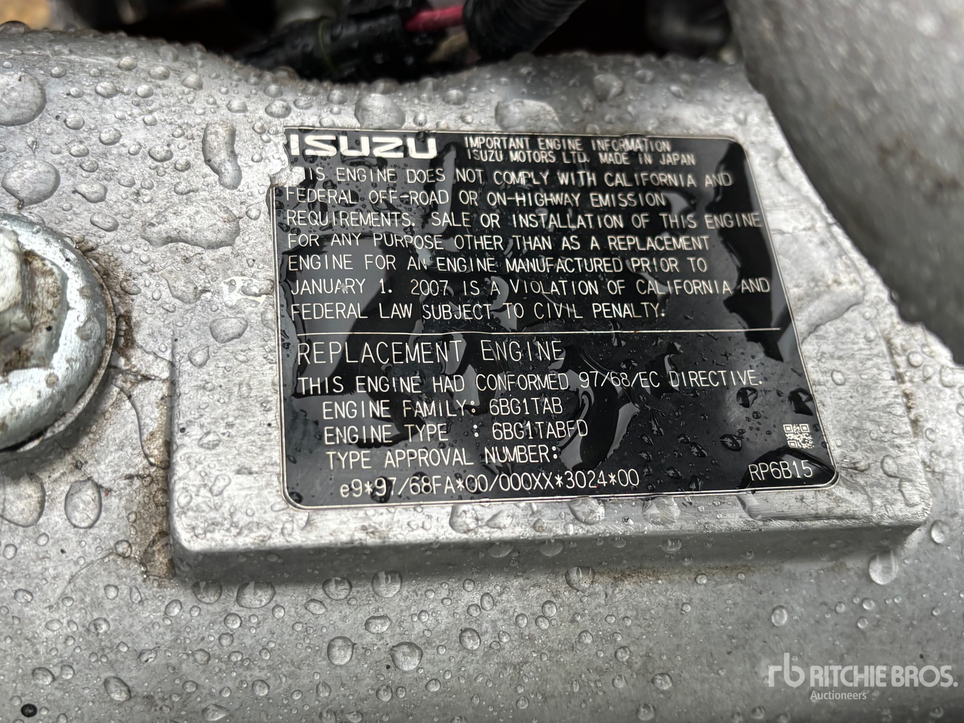 Isuzu BB-6BGITRW-02