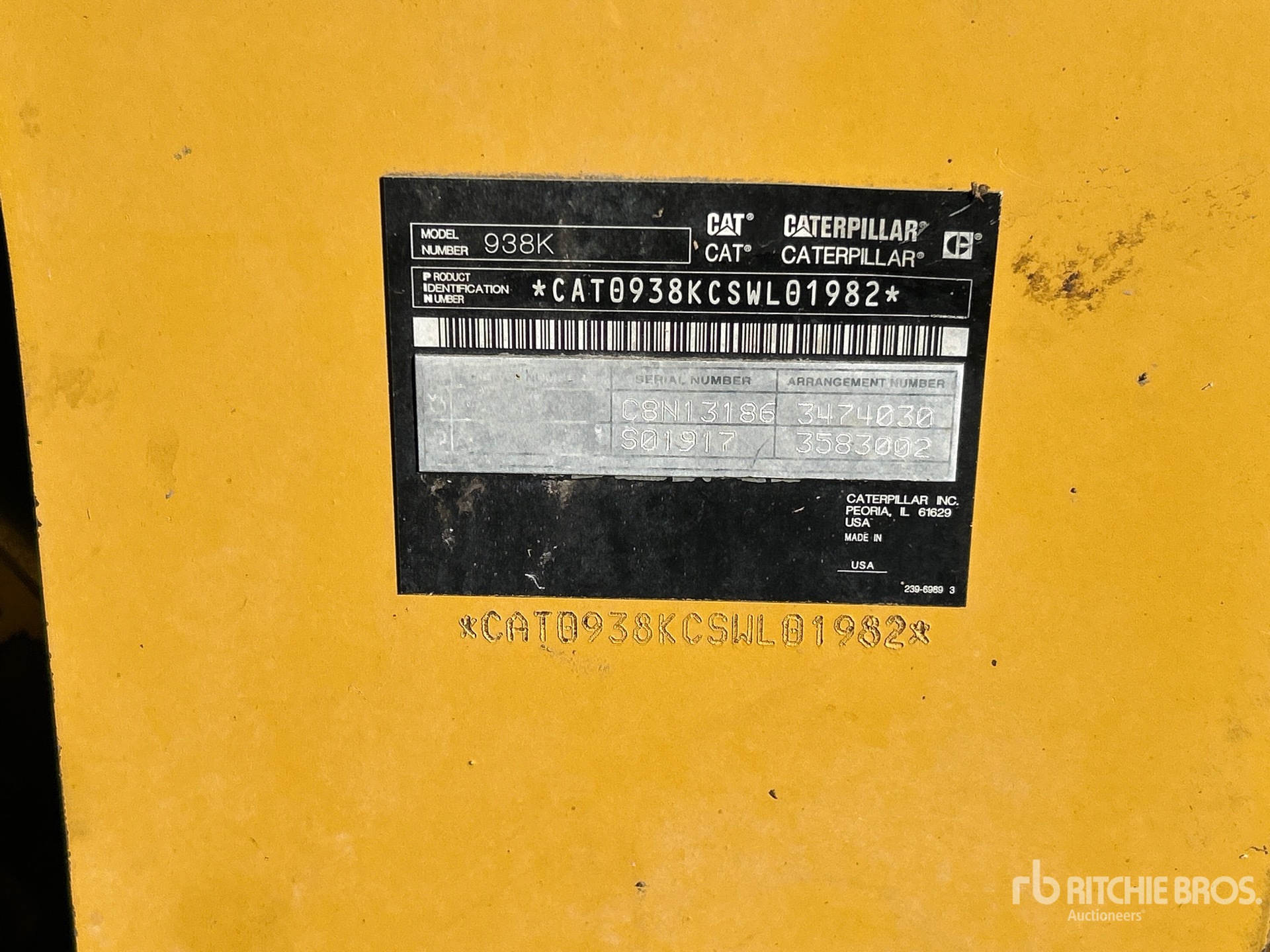 2013 Caterpillar 938K