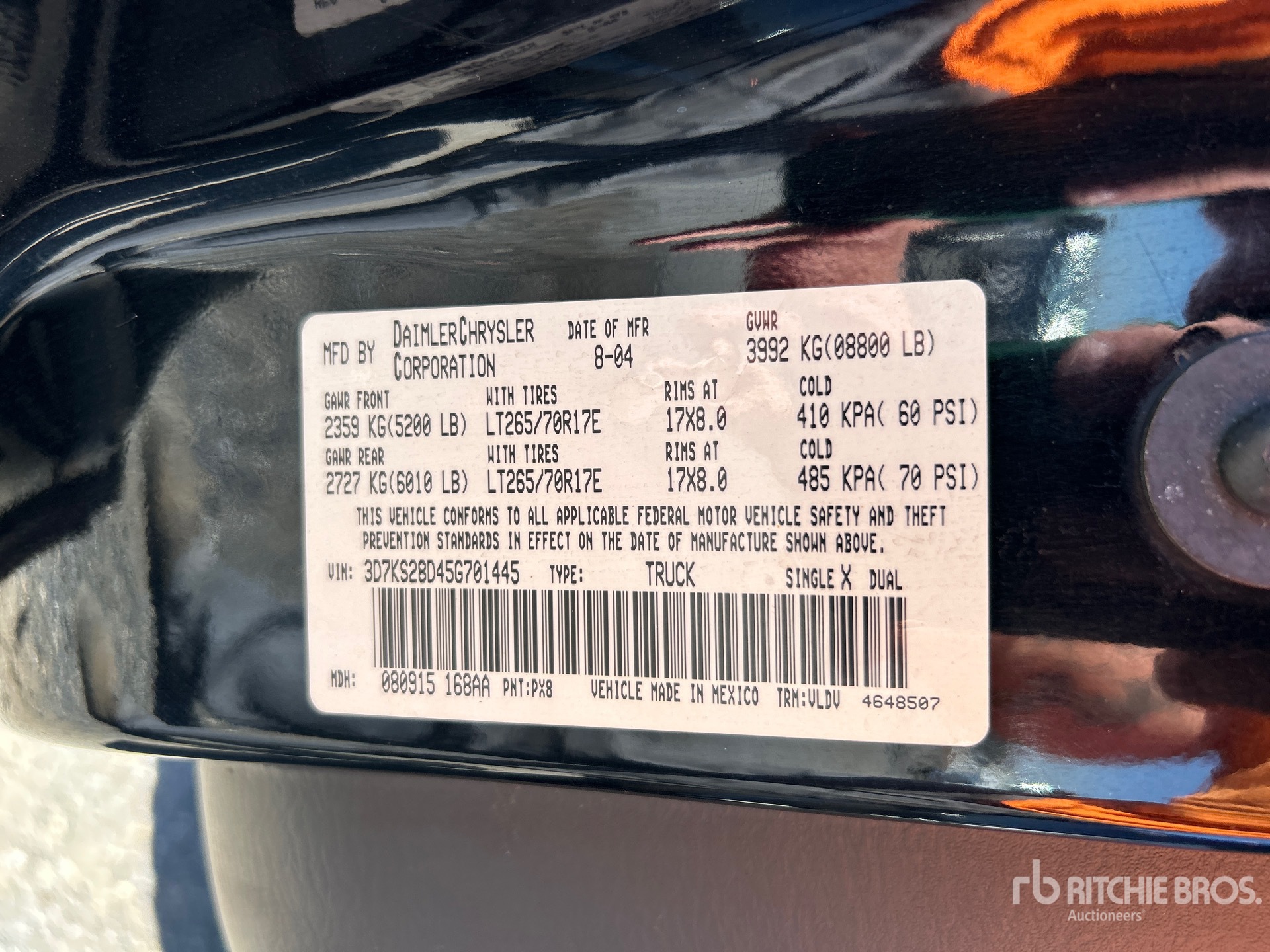 2005 Dodge 2500