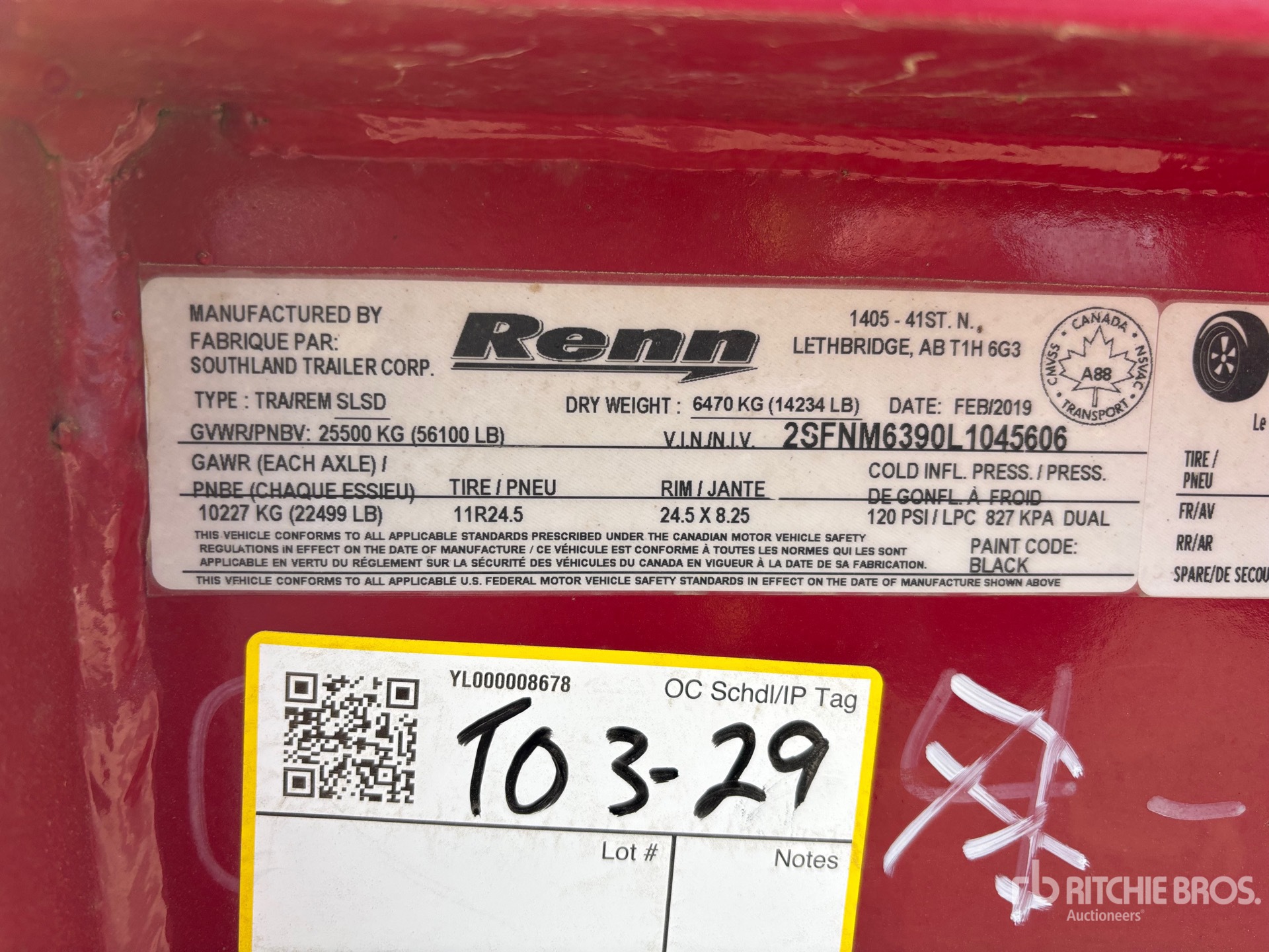 2020 Renn 16 FT T/A LEAD (UNUSED)