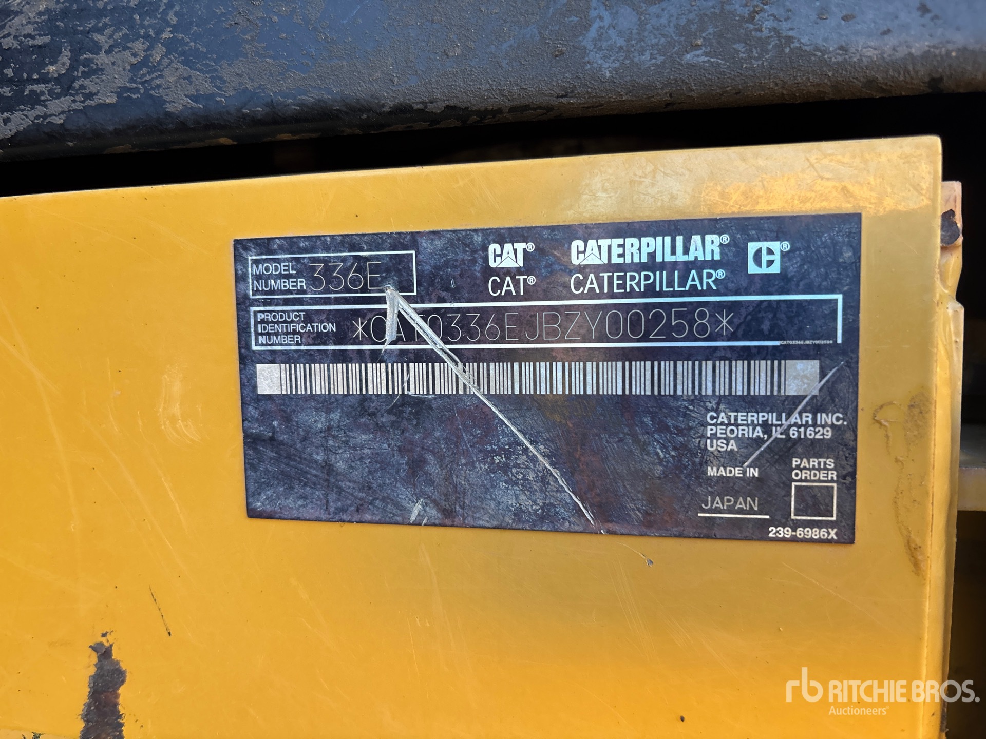 2011 Caterpillar 336E L
