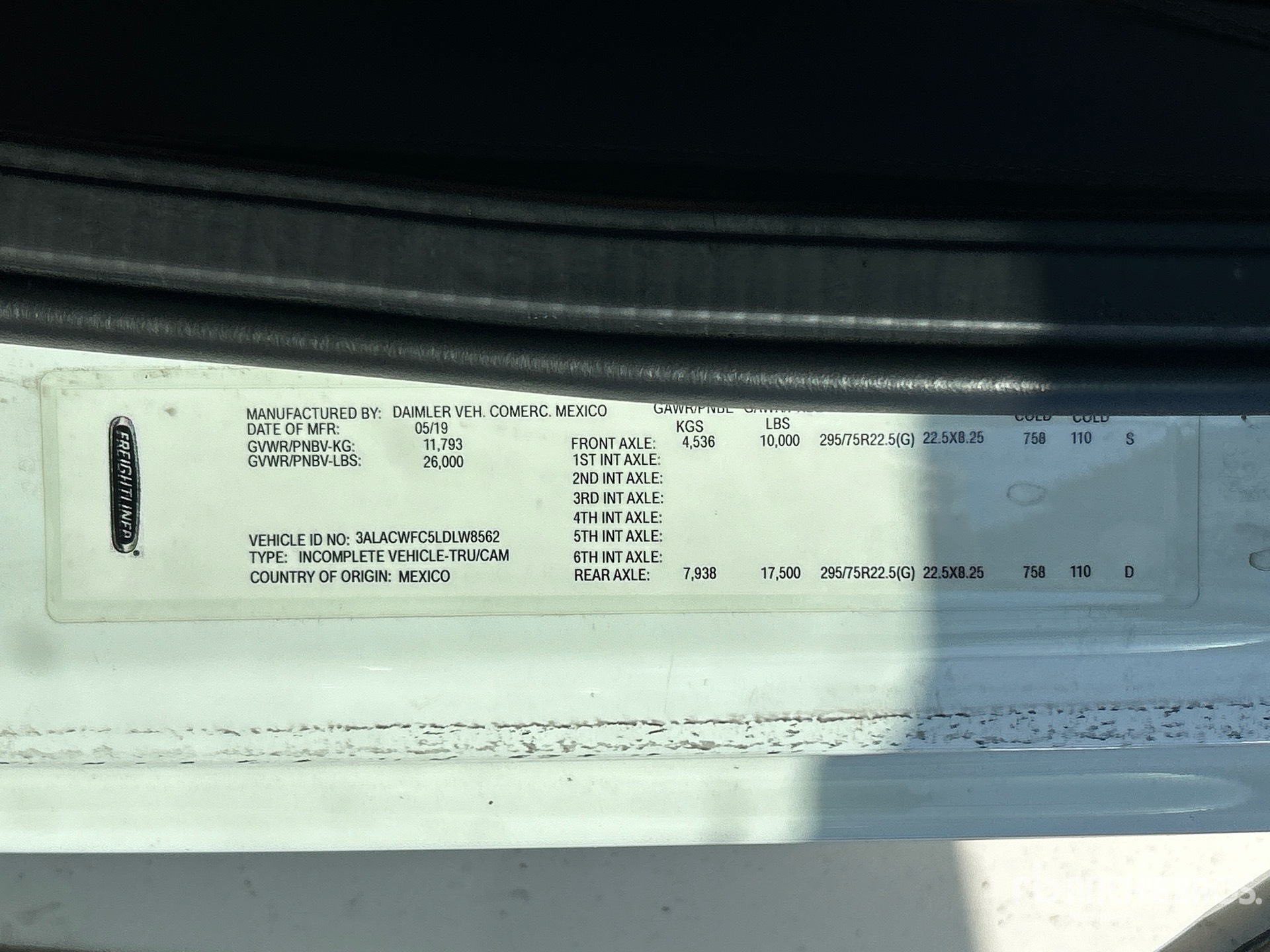 2020 Freightliner M2 106