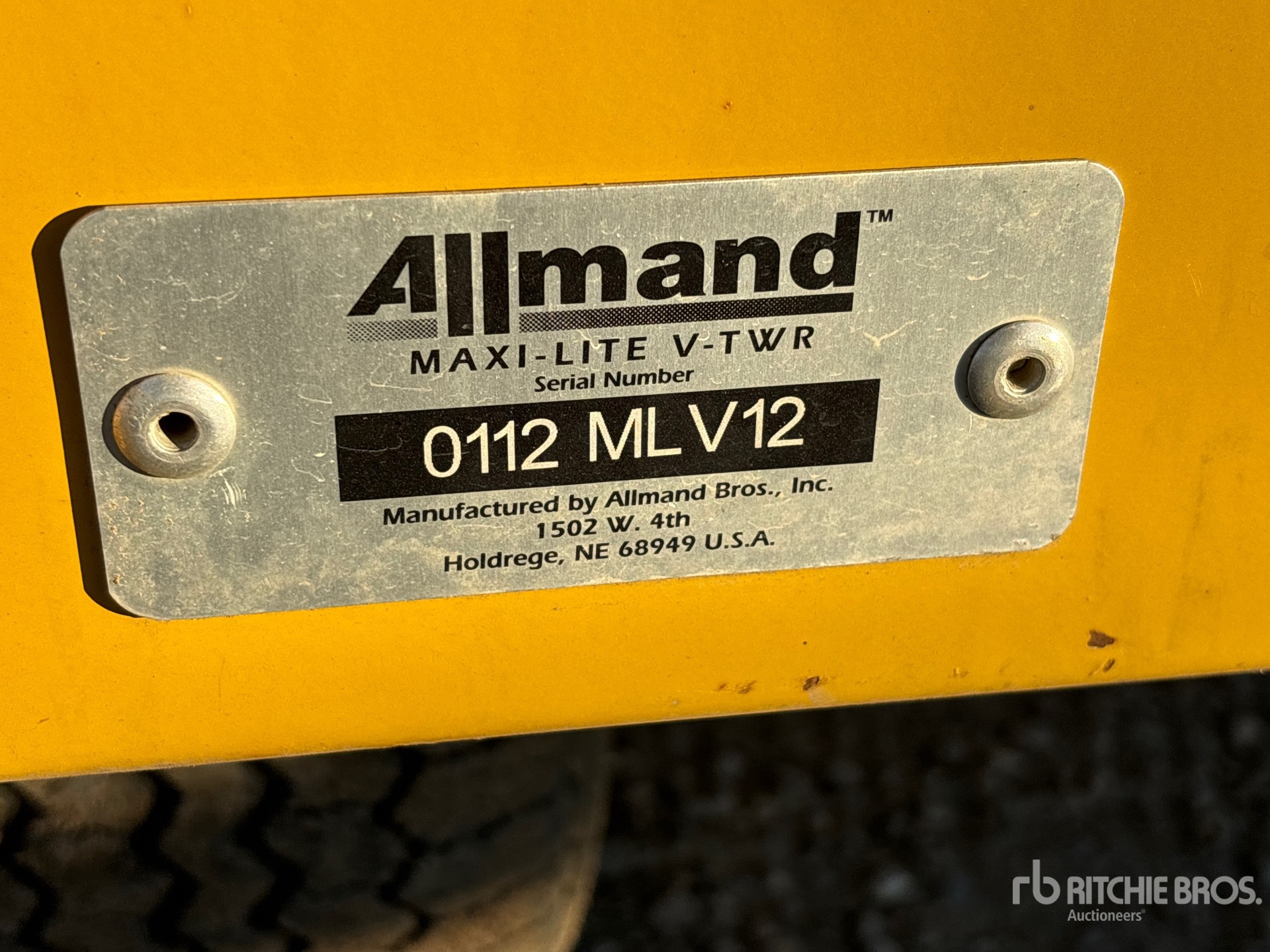 2011 Allmand MAXIE-LITE V-TW