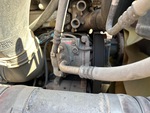 Engine with A/C Compressor