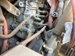 Engine with Air Compressor