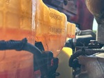 Engine with Cooling System Leaks