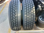 Underbody with Left Front Drive Tires