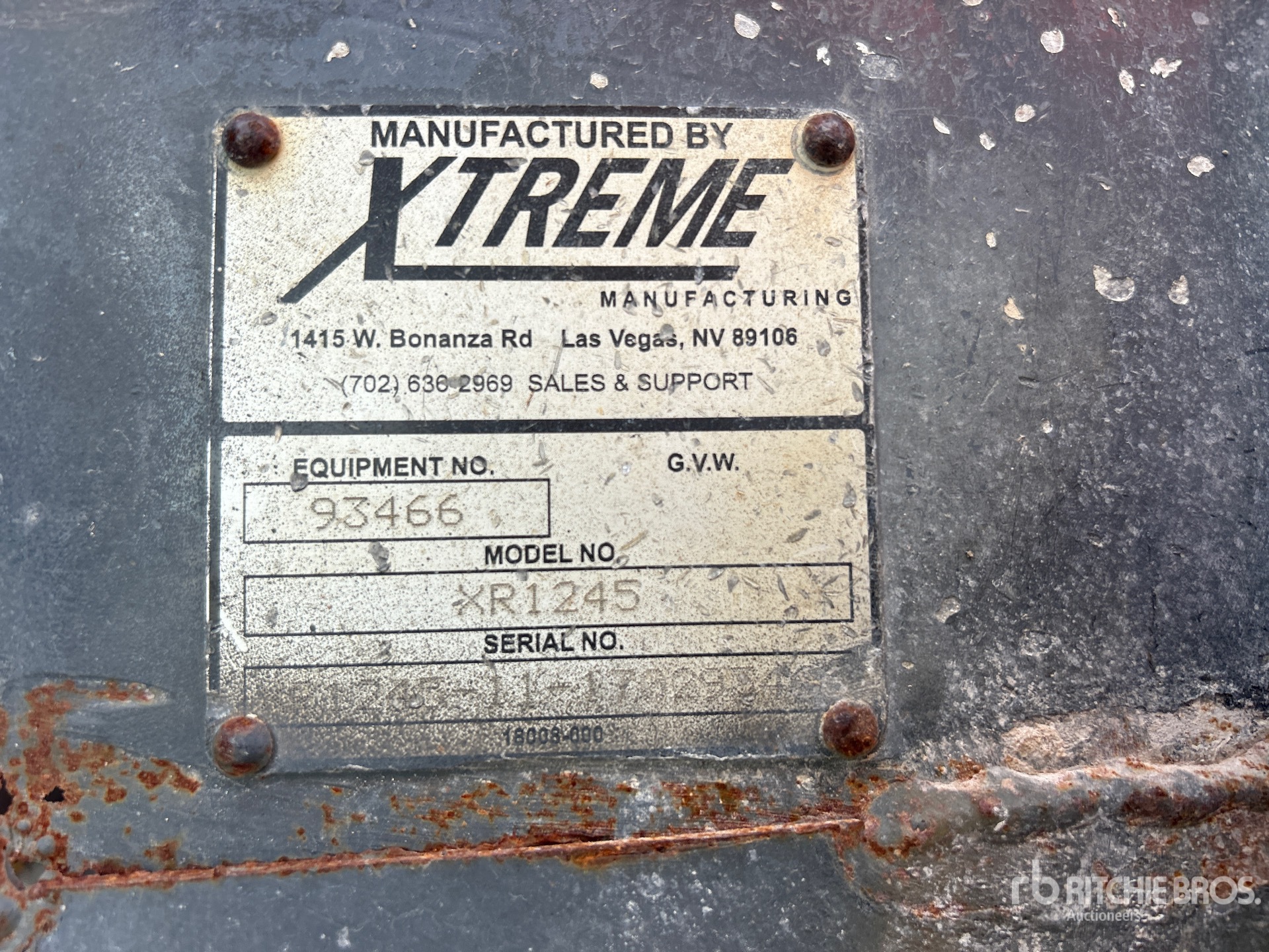 2017 Xtreme XR1245